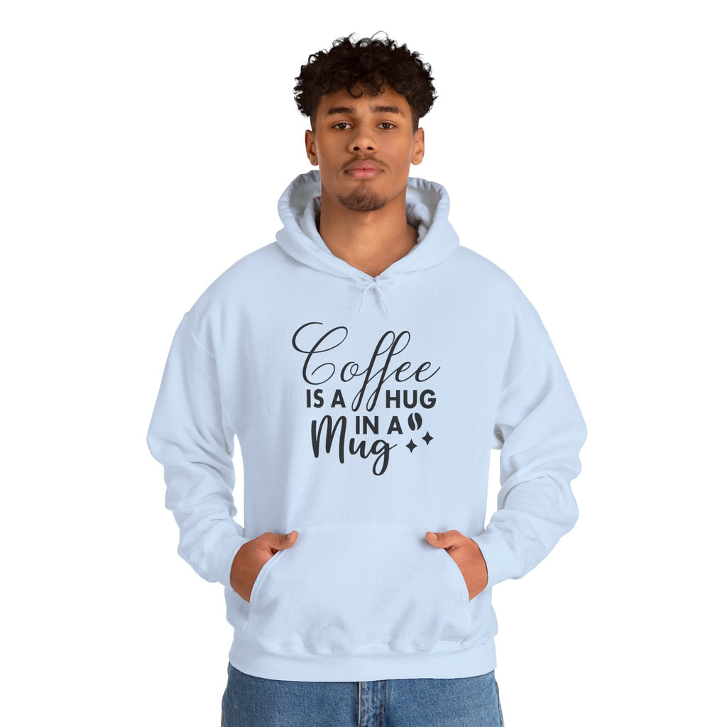Coffee Is A Hug In A Mug Sweatshirt, Cozy Unisex Gift for Coffee Lovers
