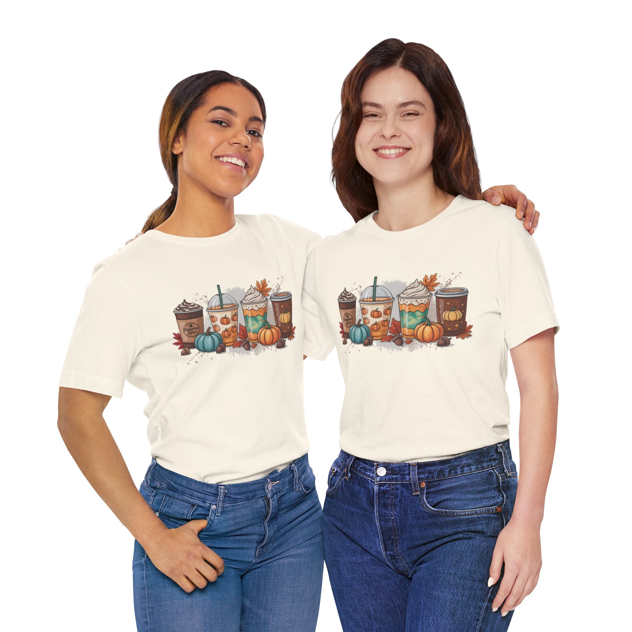 Cozy Fall Coffee Shirt, Autumn Vibes Shirt for Coffee Lovers, Unisex Casual Wear