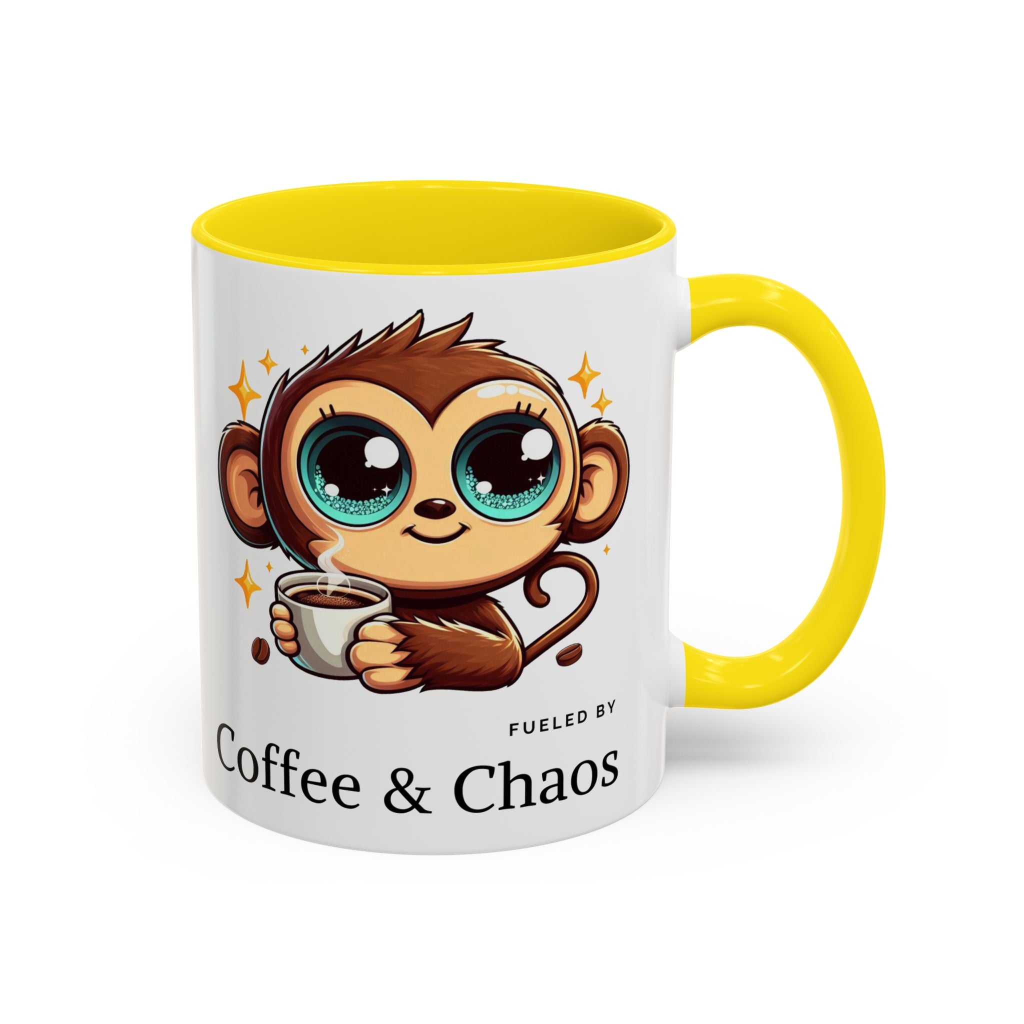 Whimsical Monkey Coffee Mug, Fun Gift for Coffee Lovers, Playful Kitchen Decor, Ideal for Birthdays, Christmas, Monkey Enthusiasts, [...]