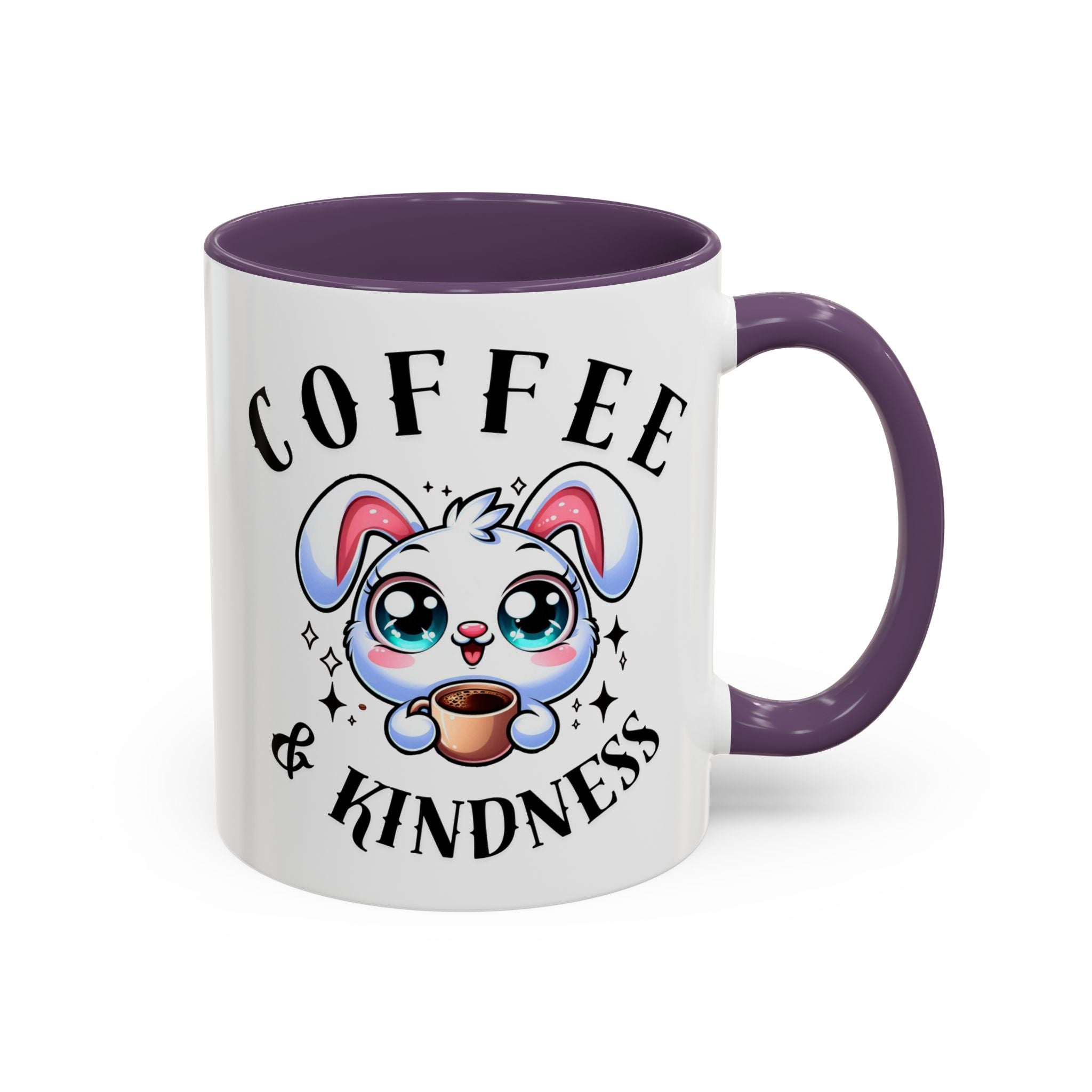 Cute Coffee Mug with Bunny Design, Funny Gift for Coffee Lovers, Perfect for Easter or Birthday, Ideal for Home & Office