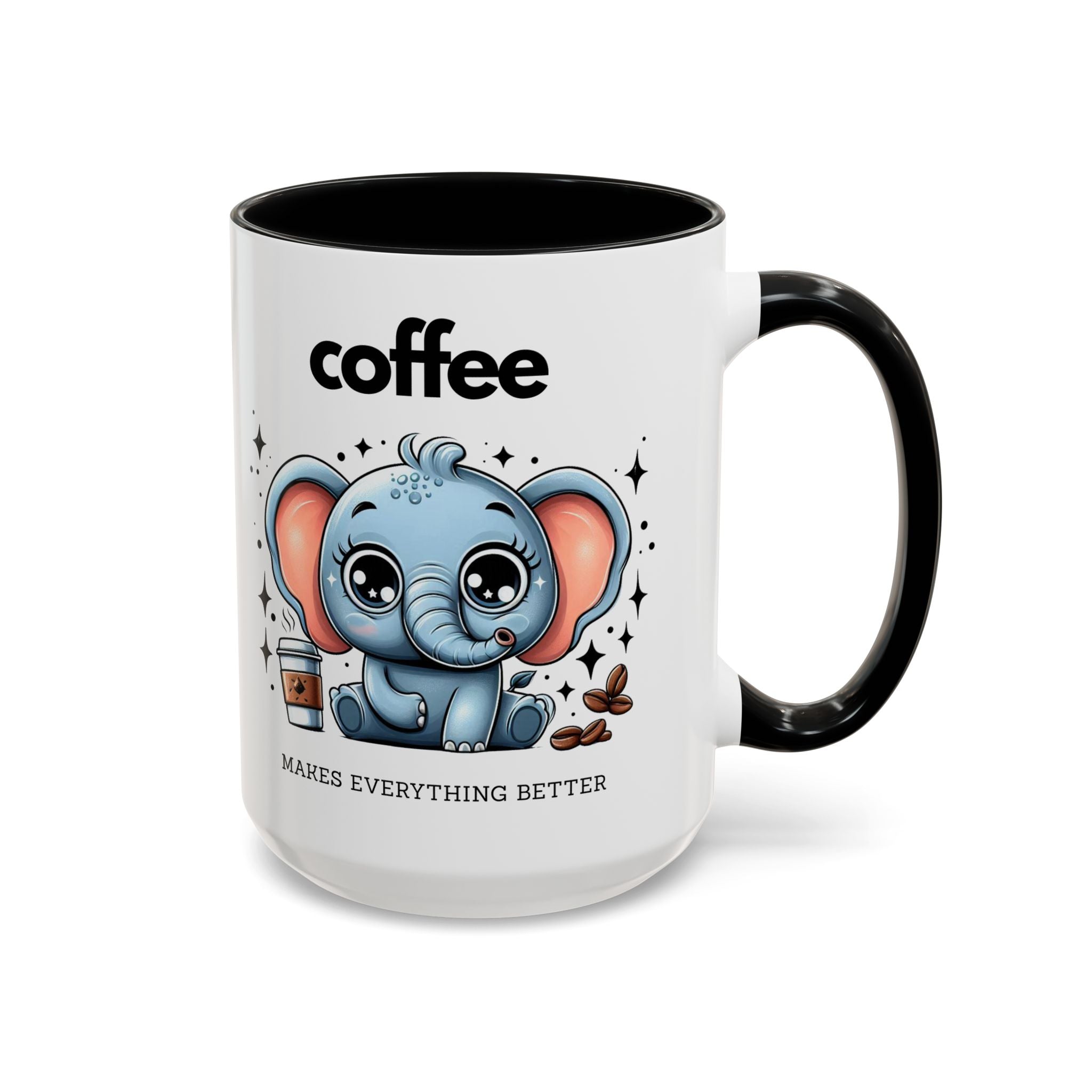 Adorable Elephant Coffee Mug | Cute Animal Gift | Perfect for Coffee Lovers | Mug for Home or Office | Birthday, Holiday Gift