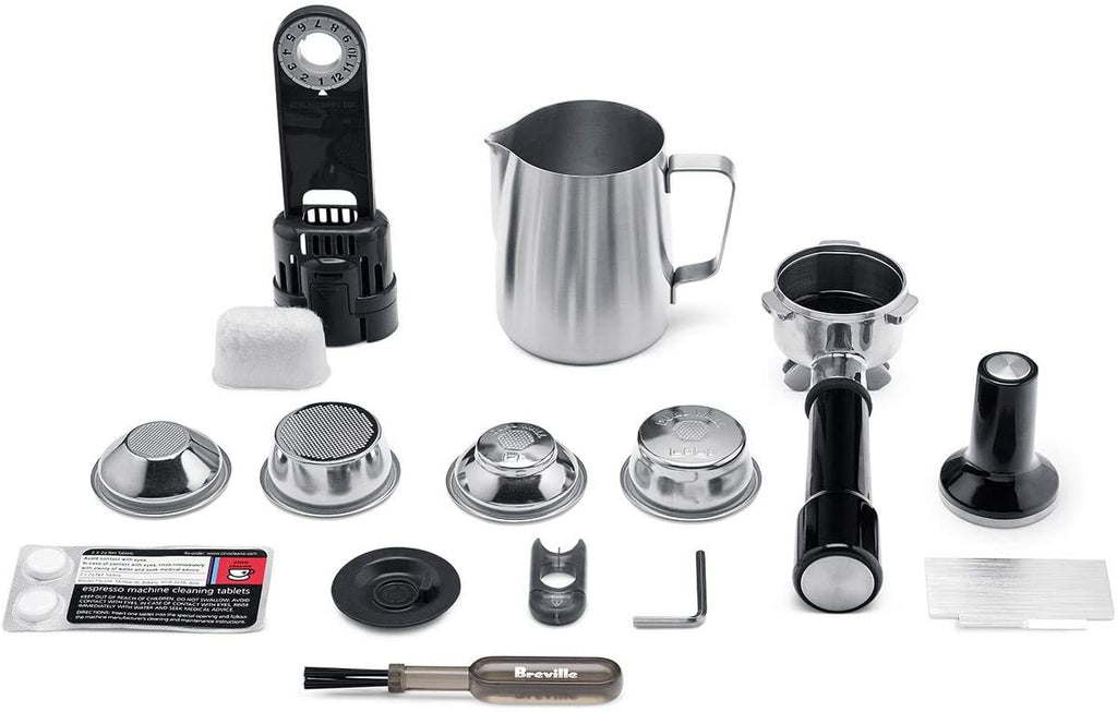 Breville Duo Temp Pro Espresso Machine BES810BSS, Brushed Stainless Steel