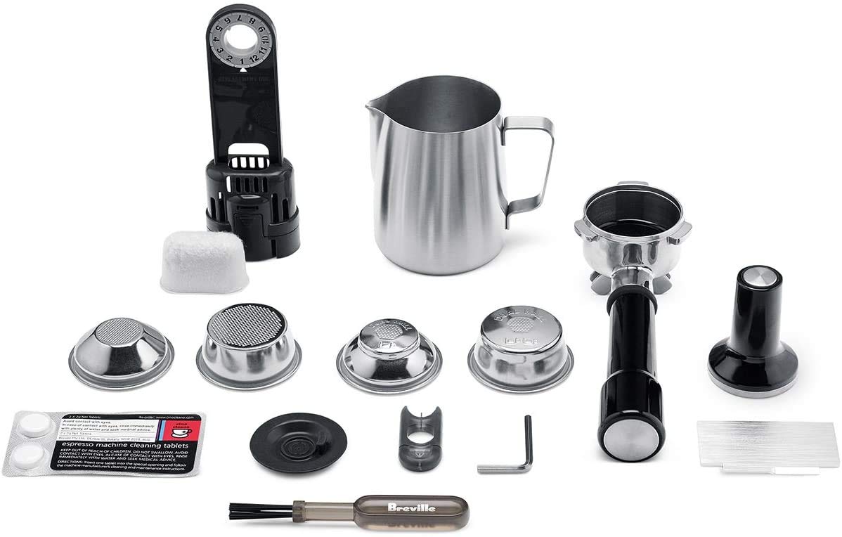 Breville Duo Temp Pro Espresso Machine BES810BSS, Brushed Stainless Steel
