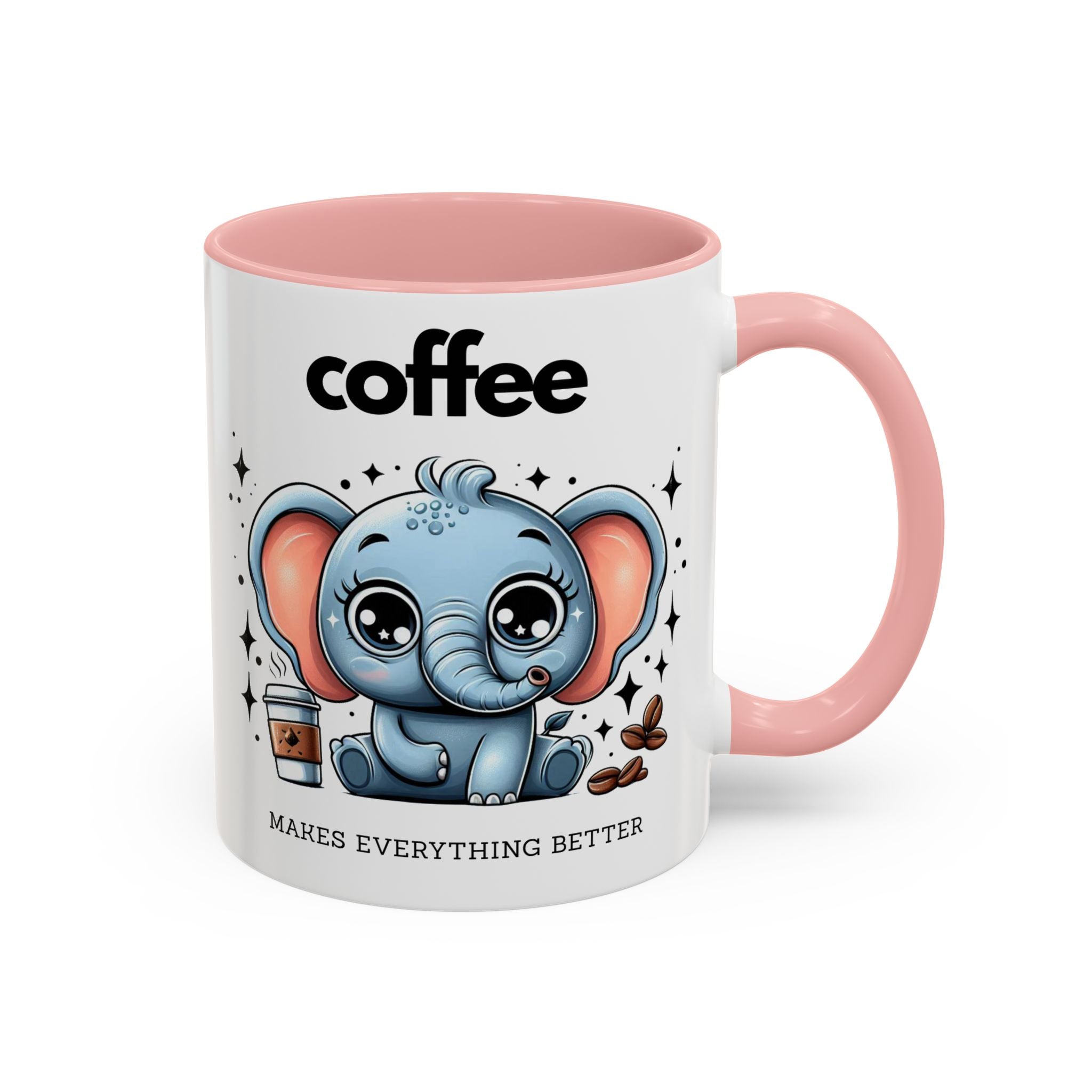 Adorable Elephant Coffee Mug | Cute Animal Gift | Perfect for Coffee Lovers | Mug for Home or Office | Birthday, Holiday Gift