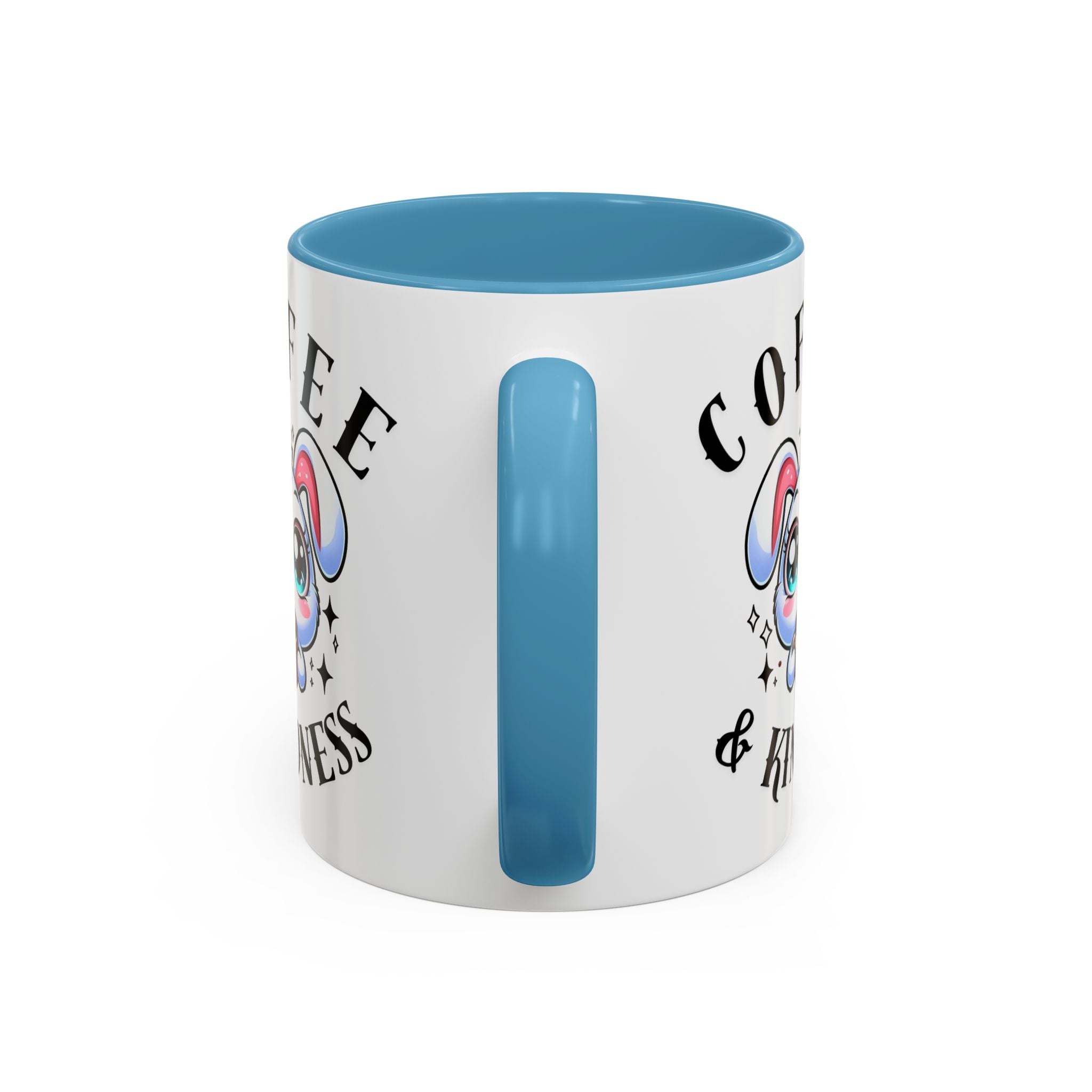 Cute Coffee Mug with Bunny Design, Funny Gift for Coffee Lovers, Perfect for Easter or Birthday, Ideal for Home & Office