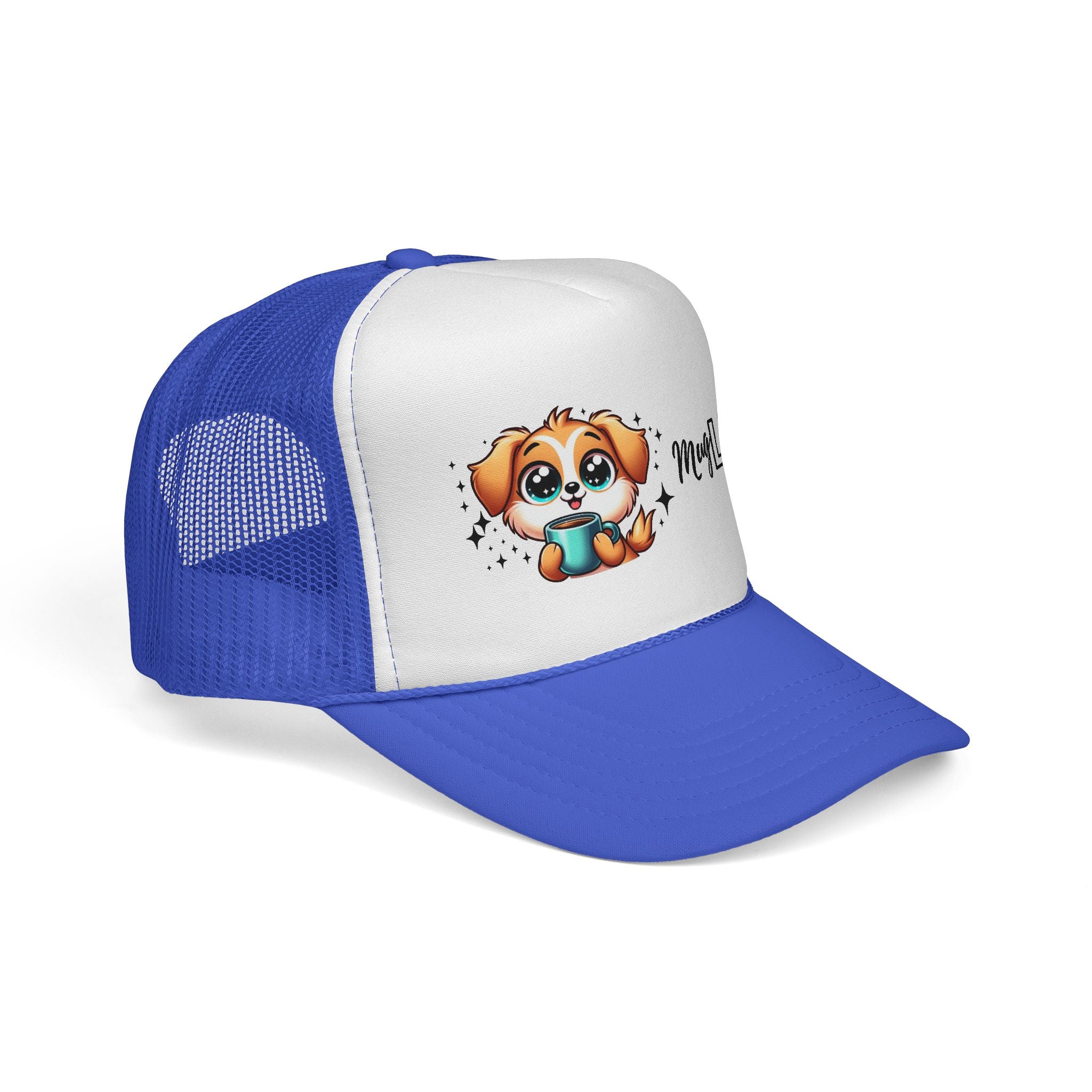 Cute Dog Lover Trucker Cap, Pet Hat for Dog Owners, Gift for Animal Lovers, Casual Outdoor Apparel, Dog-Themed Cap