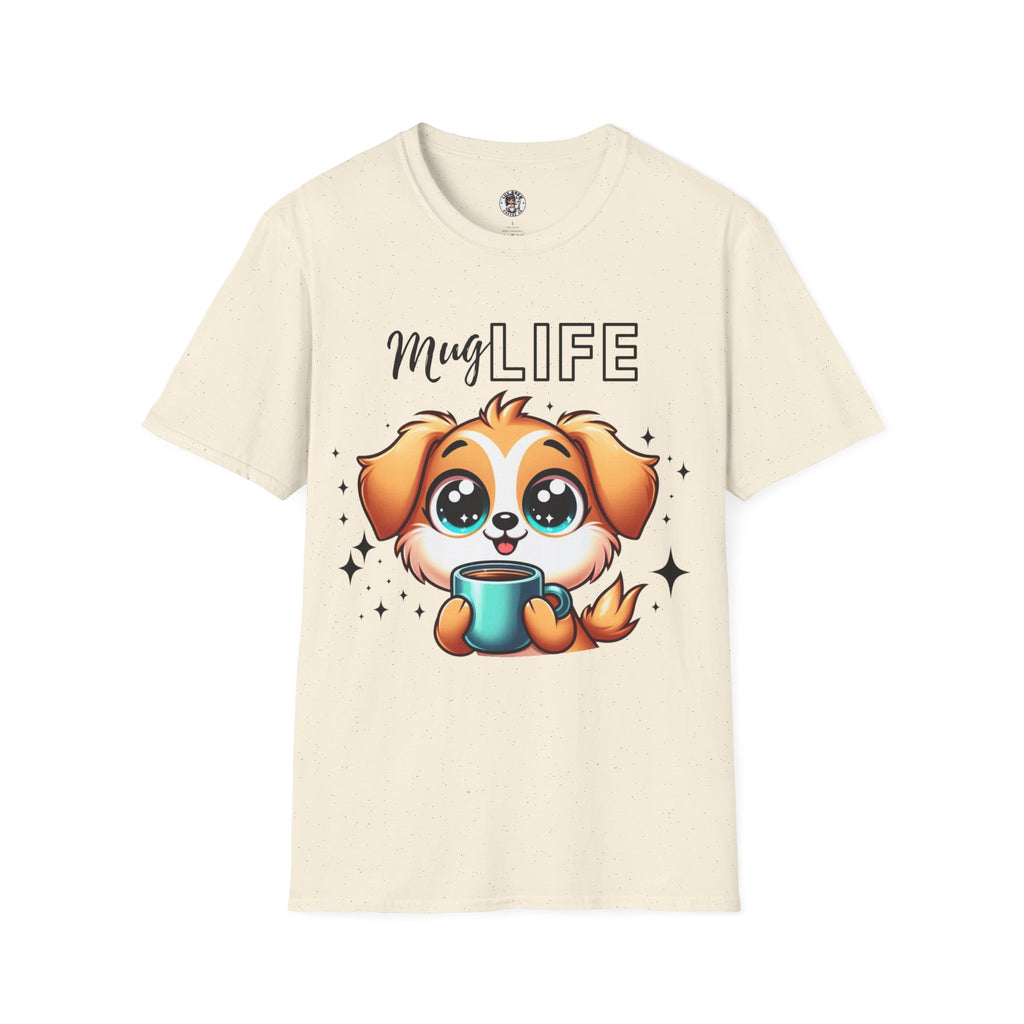 Mug Life Cute Puppy Unisex Softstyle T-Shirt