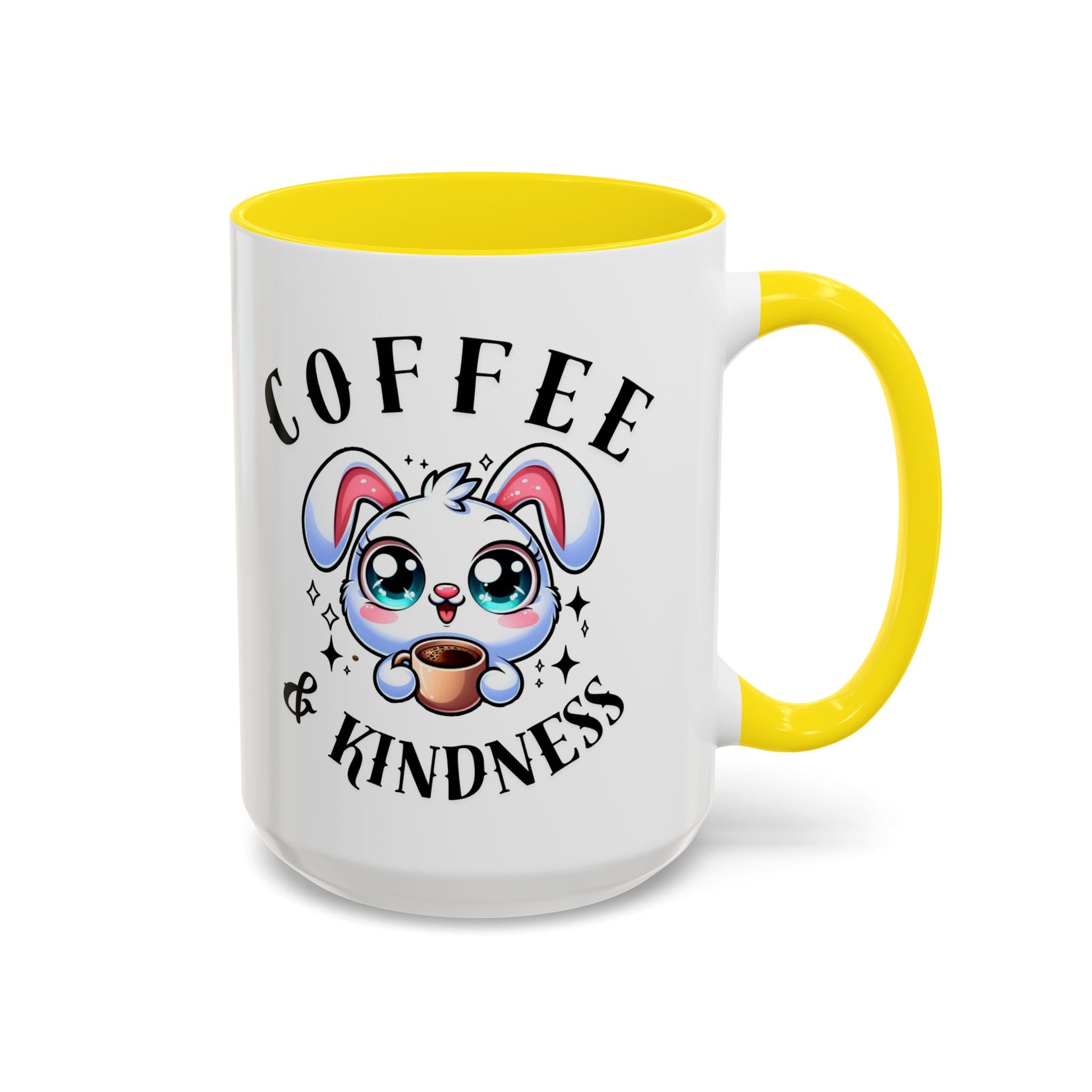 Cute Coffee Mug with Bunny Design, Funny Gift for Coffee Lovers, Perfect for Easter or Birthday, Ideal for Home & Office