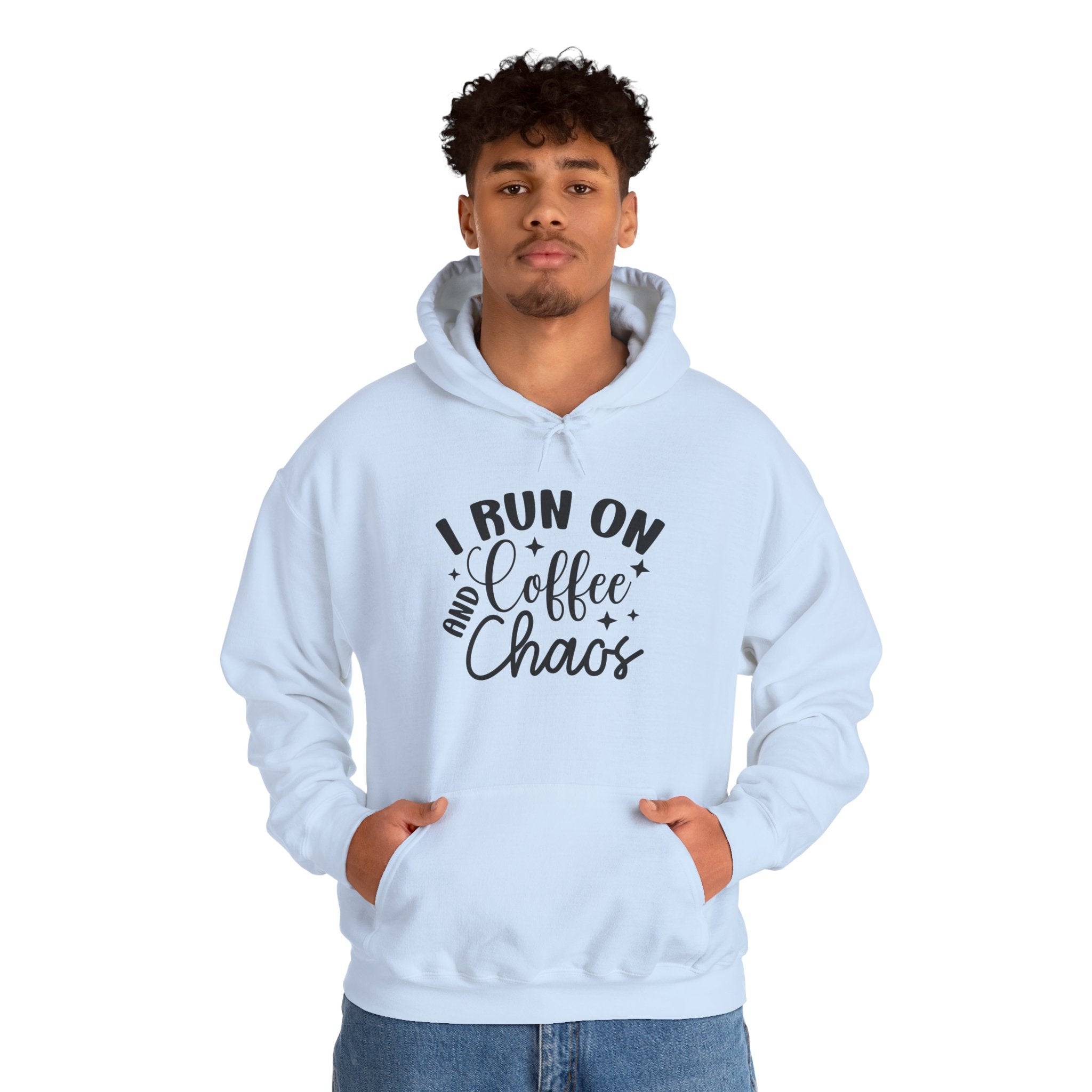 Coffee Chaos Unisex Hoodie, Cozy Sweatshirt for Coffee Lovers