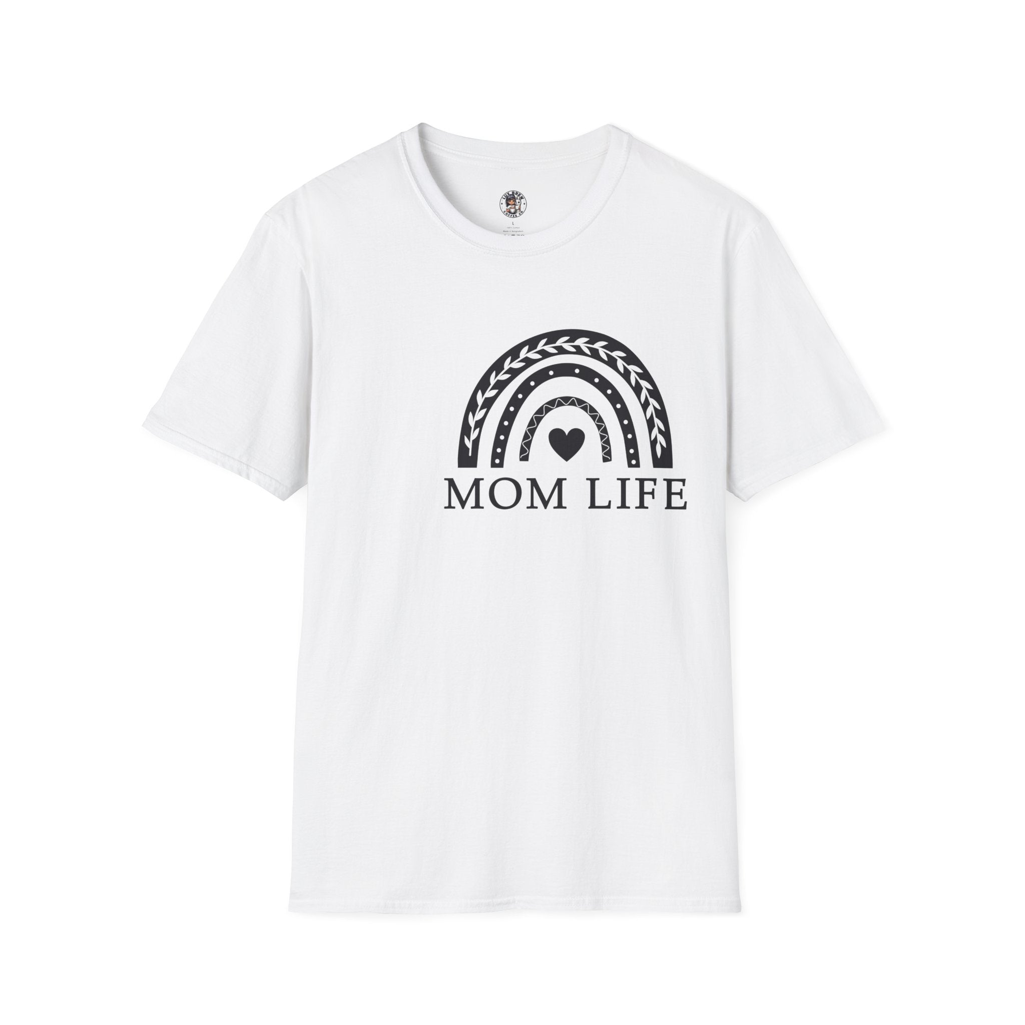 Mother's Day T-Shirt, Mom Life T-Shirt, Cute message back side