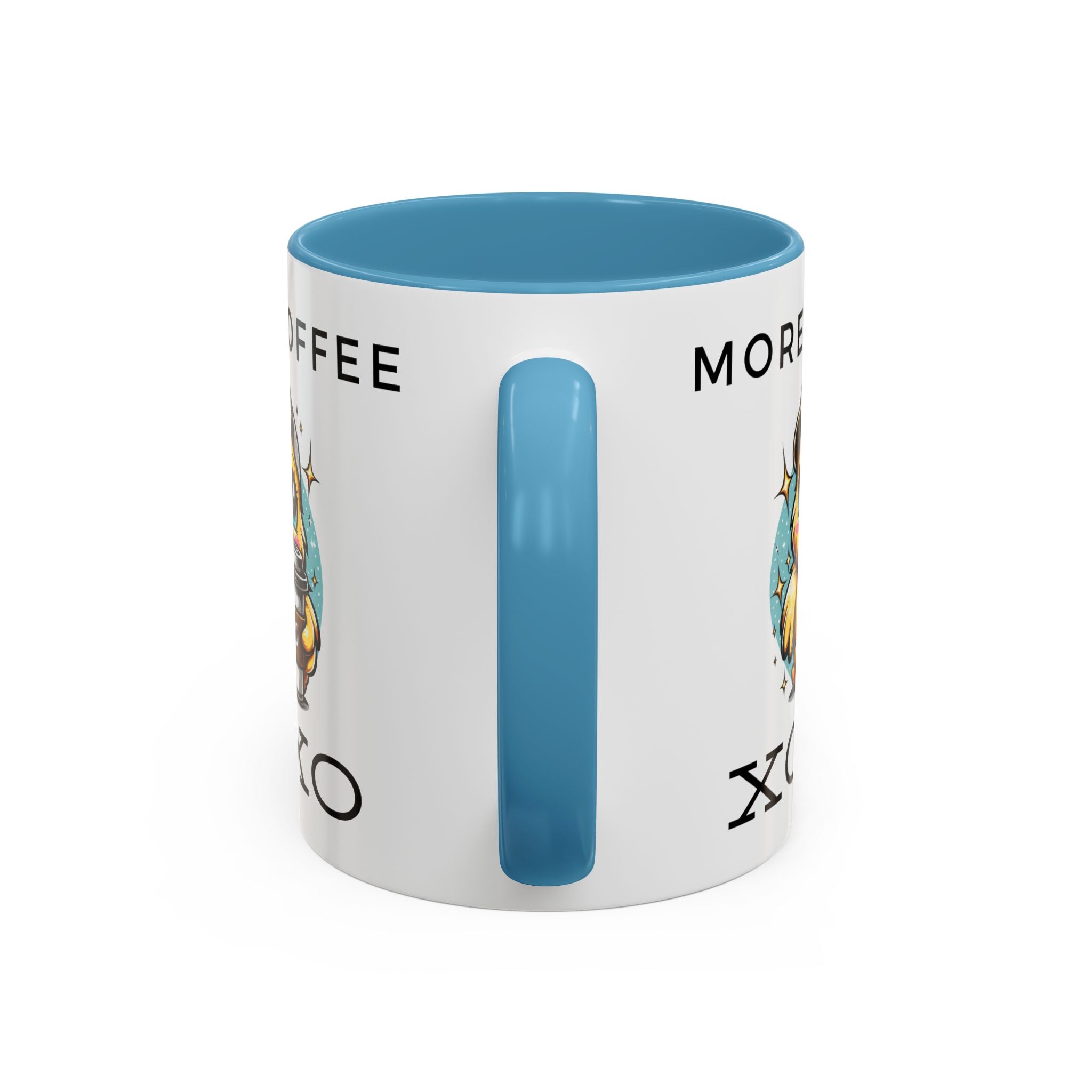 Charming Coffee Mug, Cute Mug with Chick Design, Perfect for Coffee Lovers, Gift for Friends, XOXO Decor
