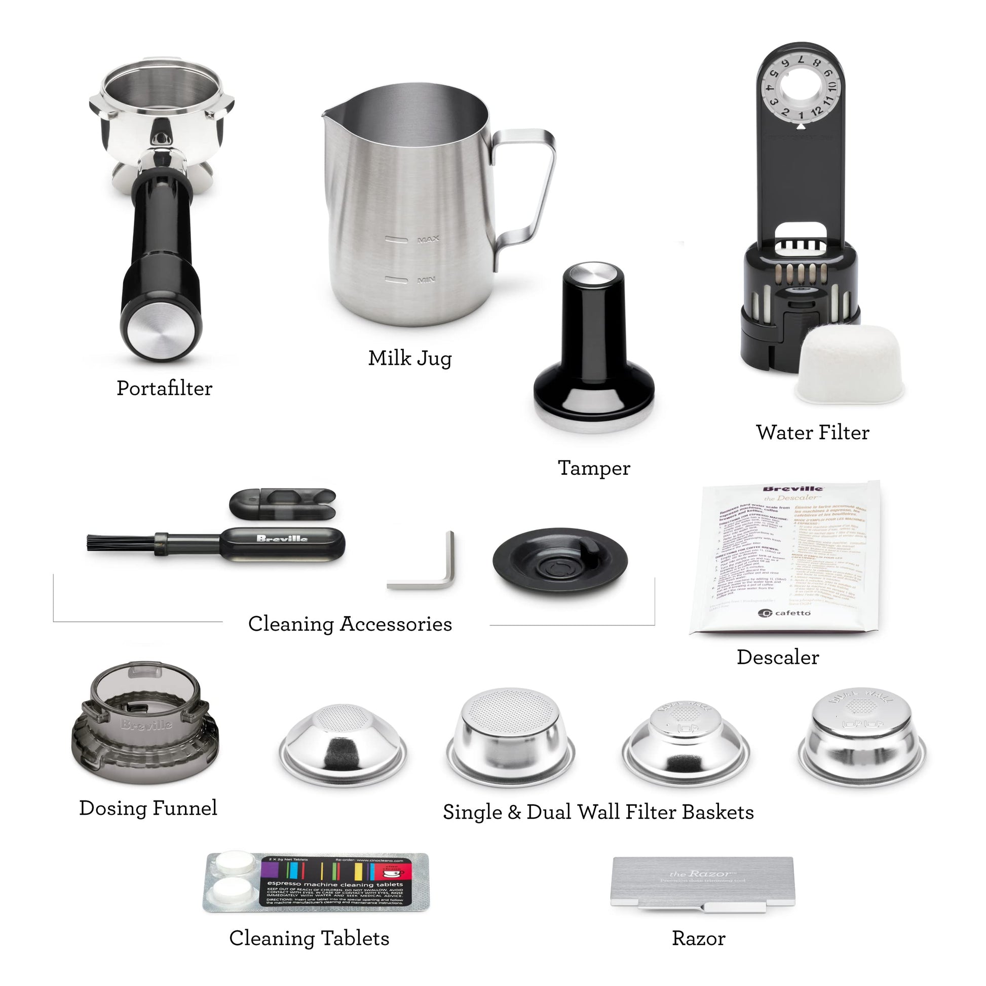 Breville Barista Pro Espresso Machine BES878BSS, Brushed Stainless Steel