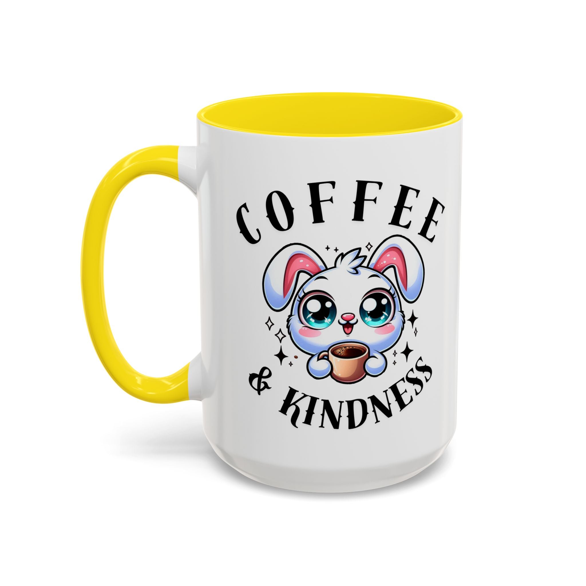 Cute Coffee Mug with Bunny Design, Funny Gift for Coffee Lovers, Perfect for Easter or Birthday, Ideal for Home & Office