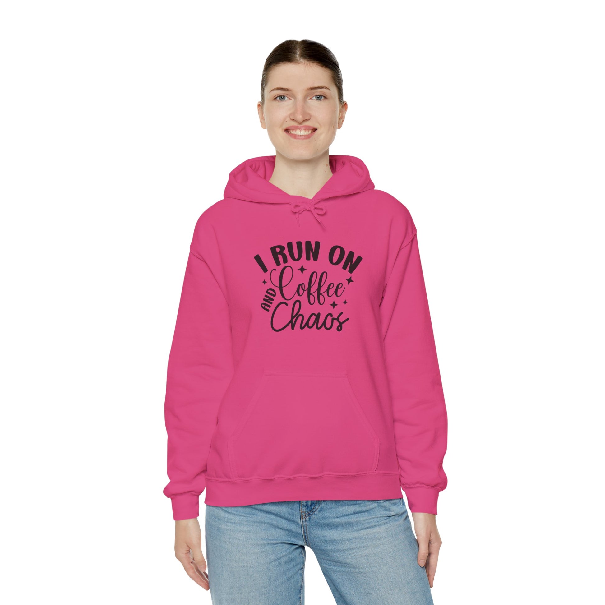 Coffee Chaos Unisex Hoodie, Cozy Sweatshirt for Coffee Lovers