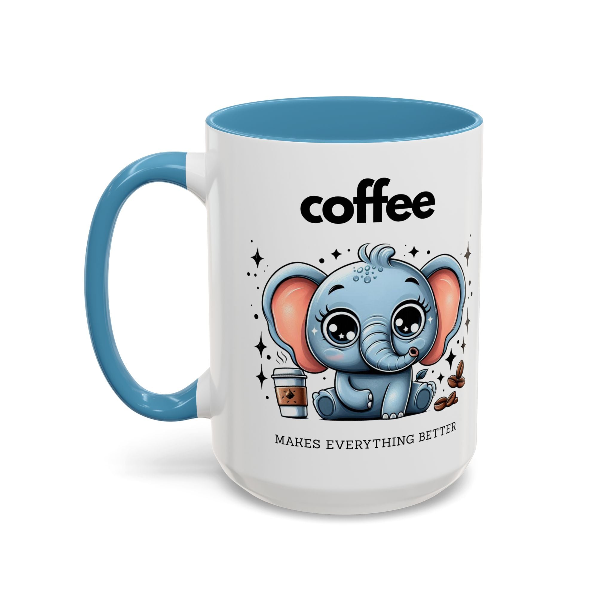 Adorable Elephant Coffee Mug | Cute Animal Gift | Perfect for Coffee Lovers | Mug for Home or Office | Birthday, Holiday Gift