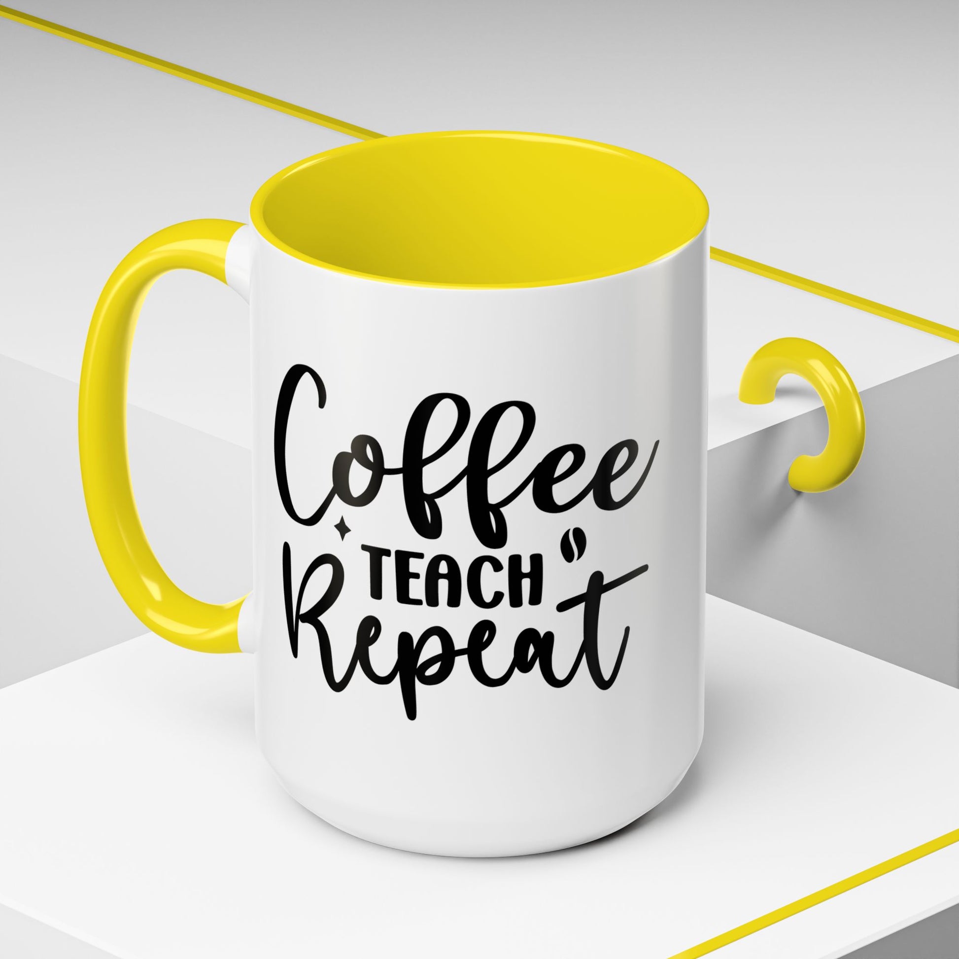 Coffee Teach Repeat Coffee Mug