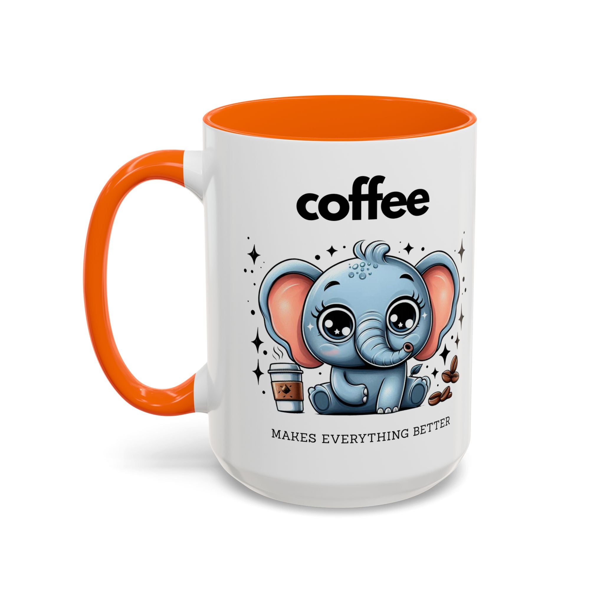 Adorable Elephant Coffee Mug | Cute Animal Gift | Perfect for Coffee Lovers | Mug for Home or Office | Birthday, Holiday Gift