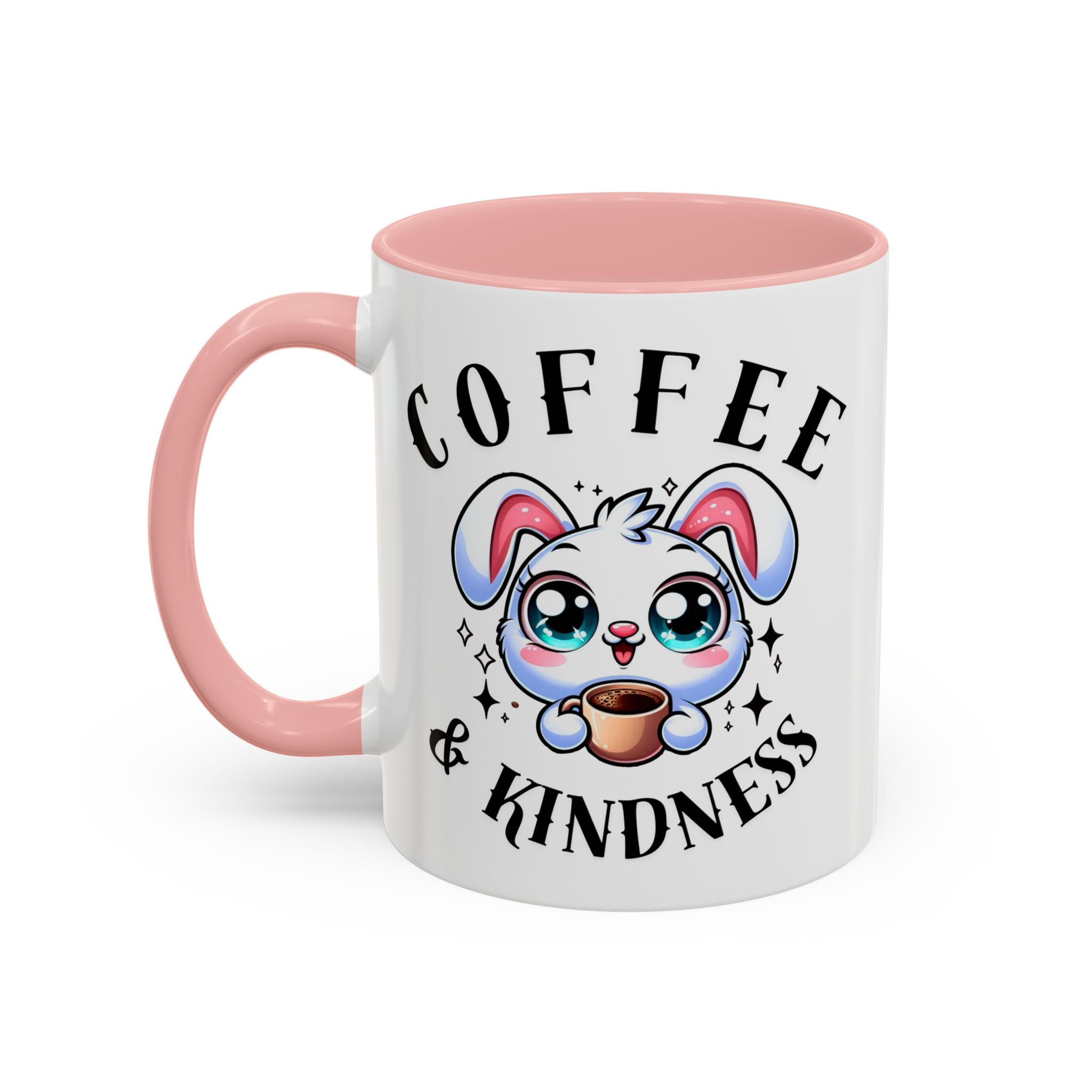 Cute Coffee Mug with Bunny Design, Funny Gift for Coffee Lovers, Perfect for Easter or Birthday, Ideal for Home & Office