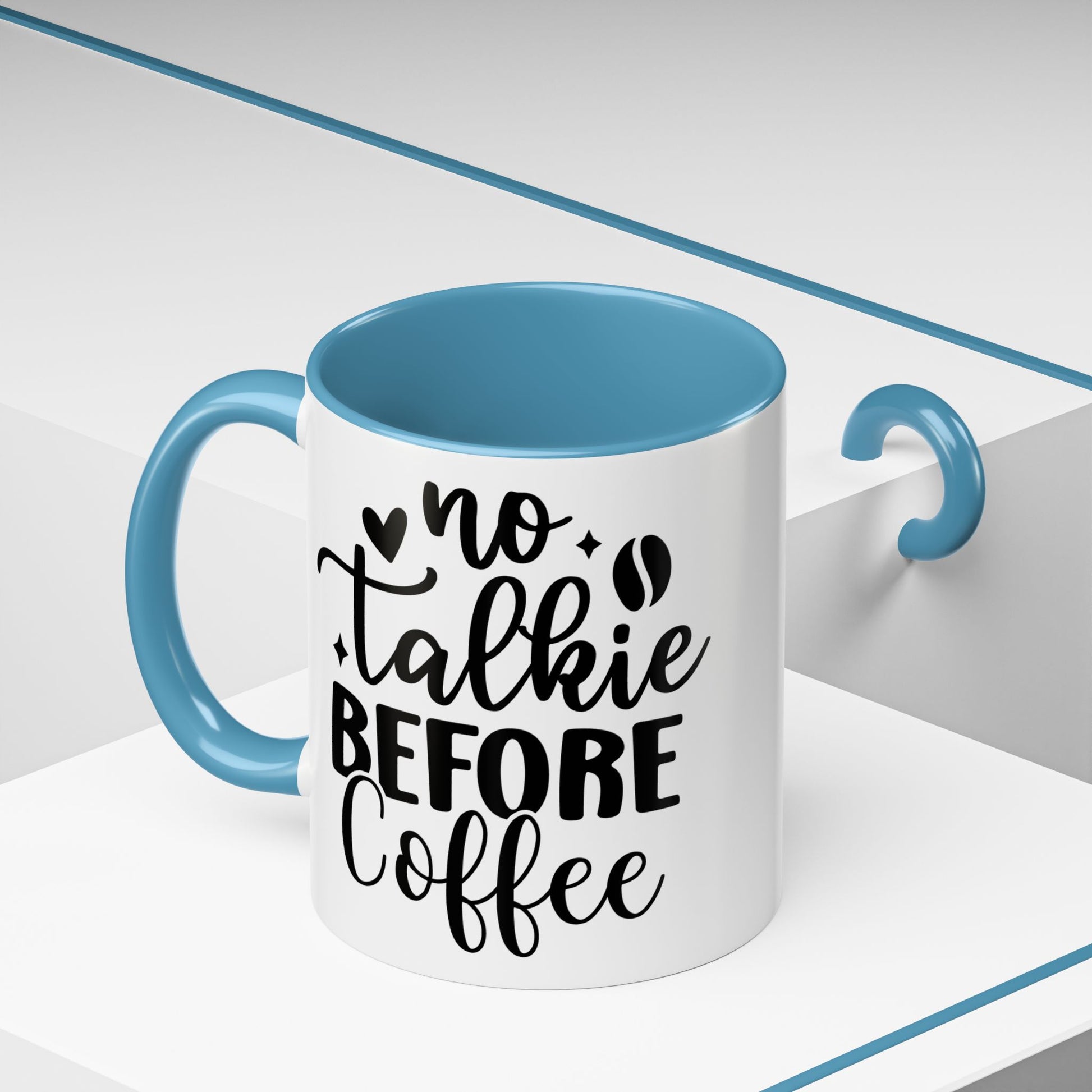 No Talkie Before Coffee Coffee Mug