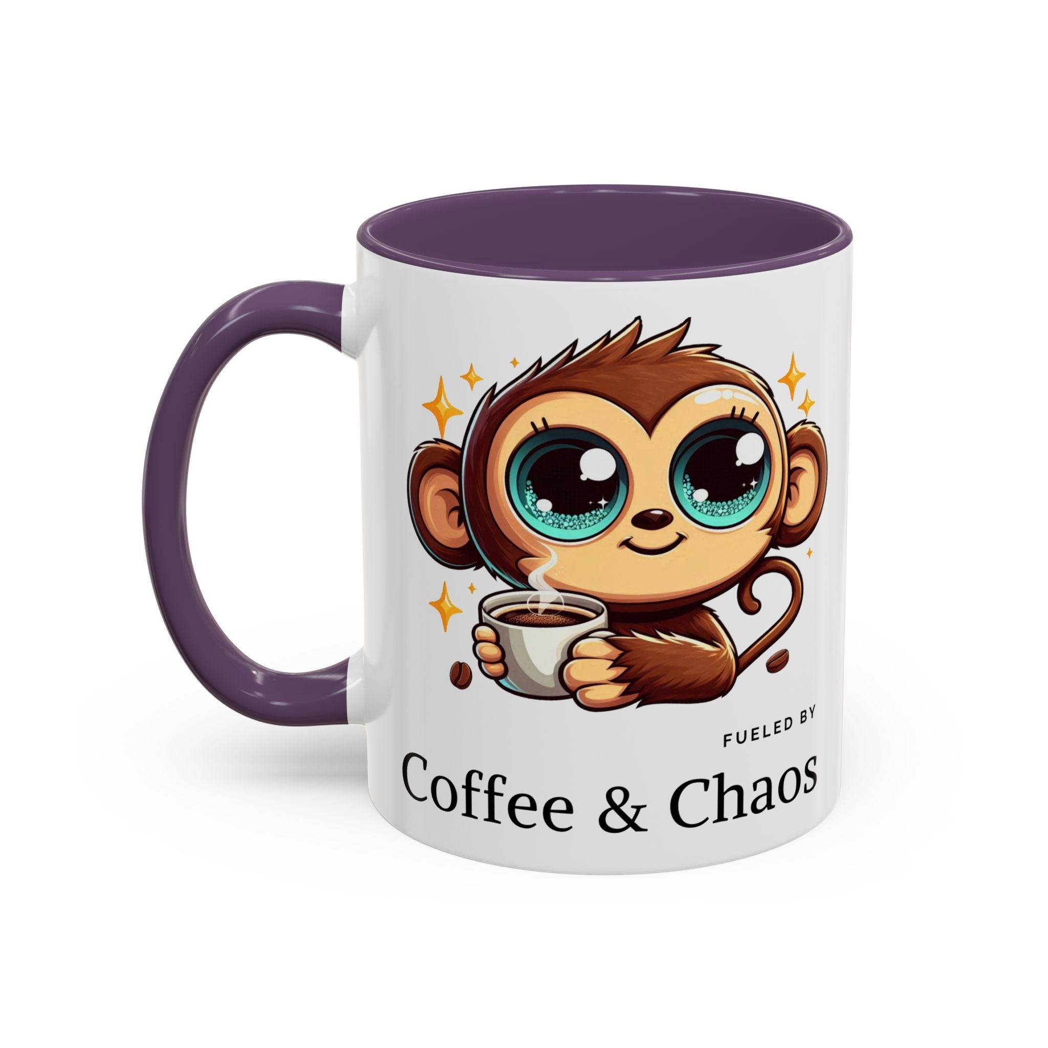 Whimsical Monkey Coffee Mug, Fun Gift for Coffee Lovers, Playful Kitchen Decor, Ideal for Birthdays, Christmas, Monkey Enthusiasts, [...]