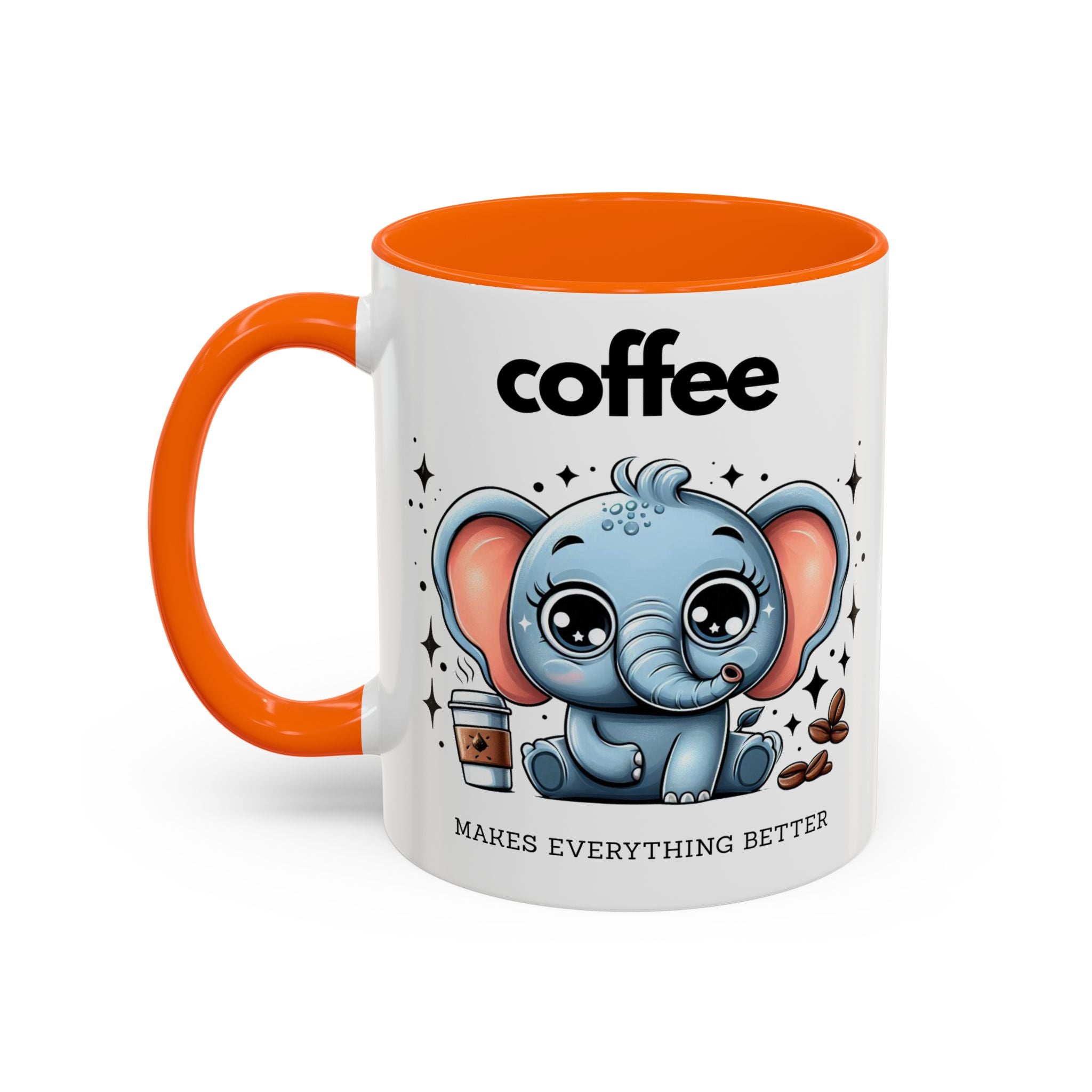 Adorable Elephant Coffee Mug | Cute Animal Gift | Perfect for Coffee Lovers | Mug for Home or Office | Birthday, Holiday Gift