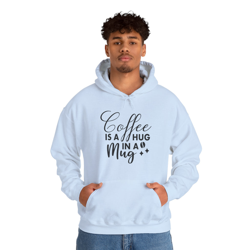 Coffee Is A Hug In A Mug Sweatshirt, Cozy Unisex Gift for Coffee Lovers