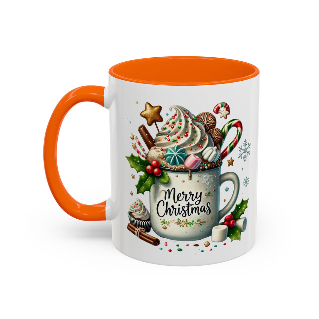 Festive Holiday Coffee Mug, Merry Christmas, Gift for Coffee Lovers, Winter Decor, Seasonal Drinkware, Hot Cocoa Mug