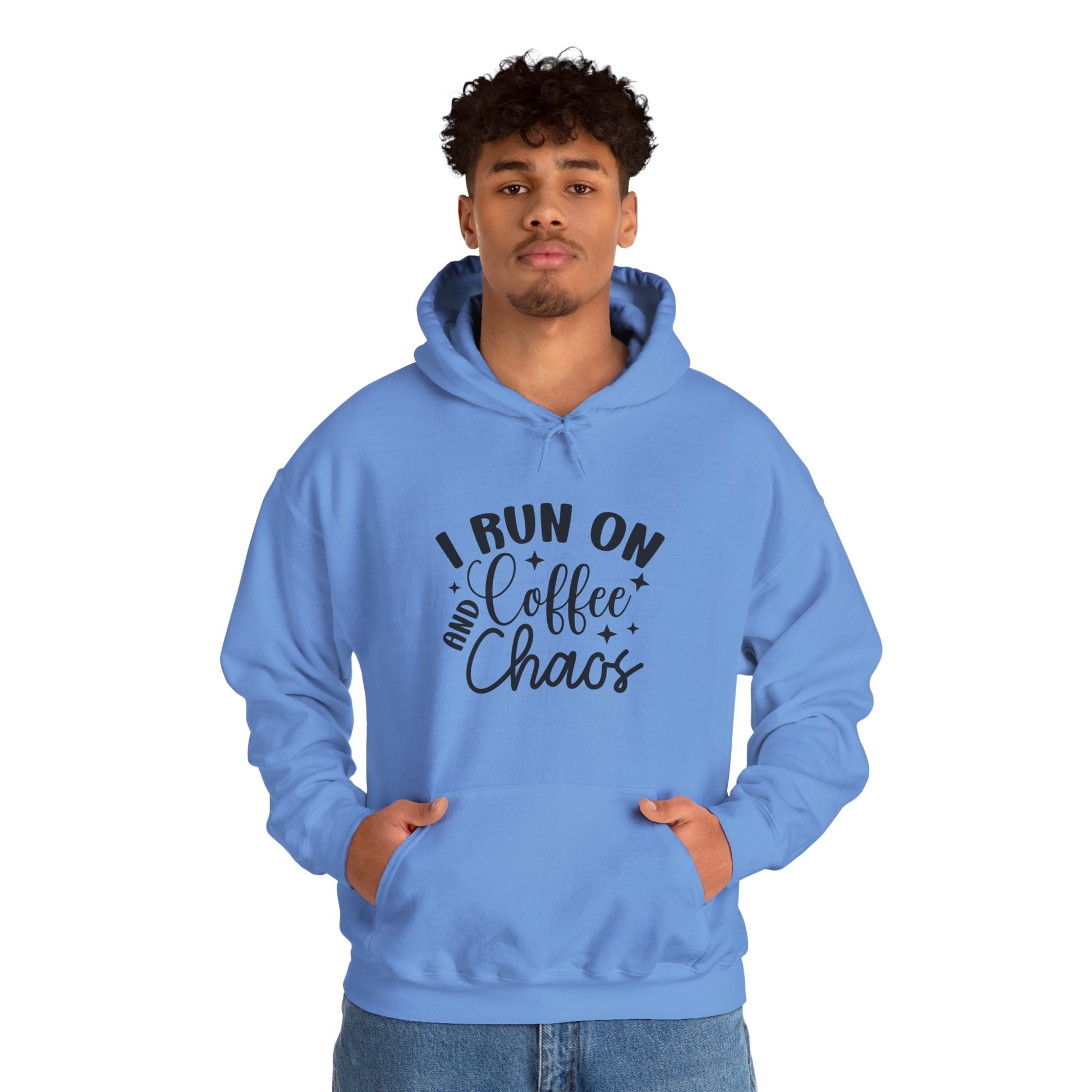 Coffee Chaos Unisex Hoodie, Cozy Sweatshirt for Coffee Lovers