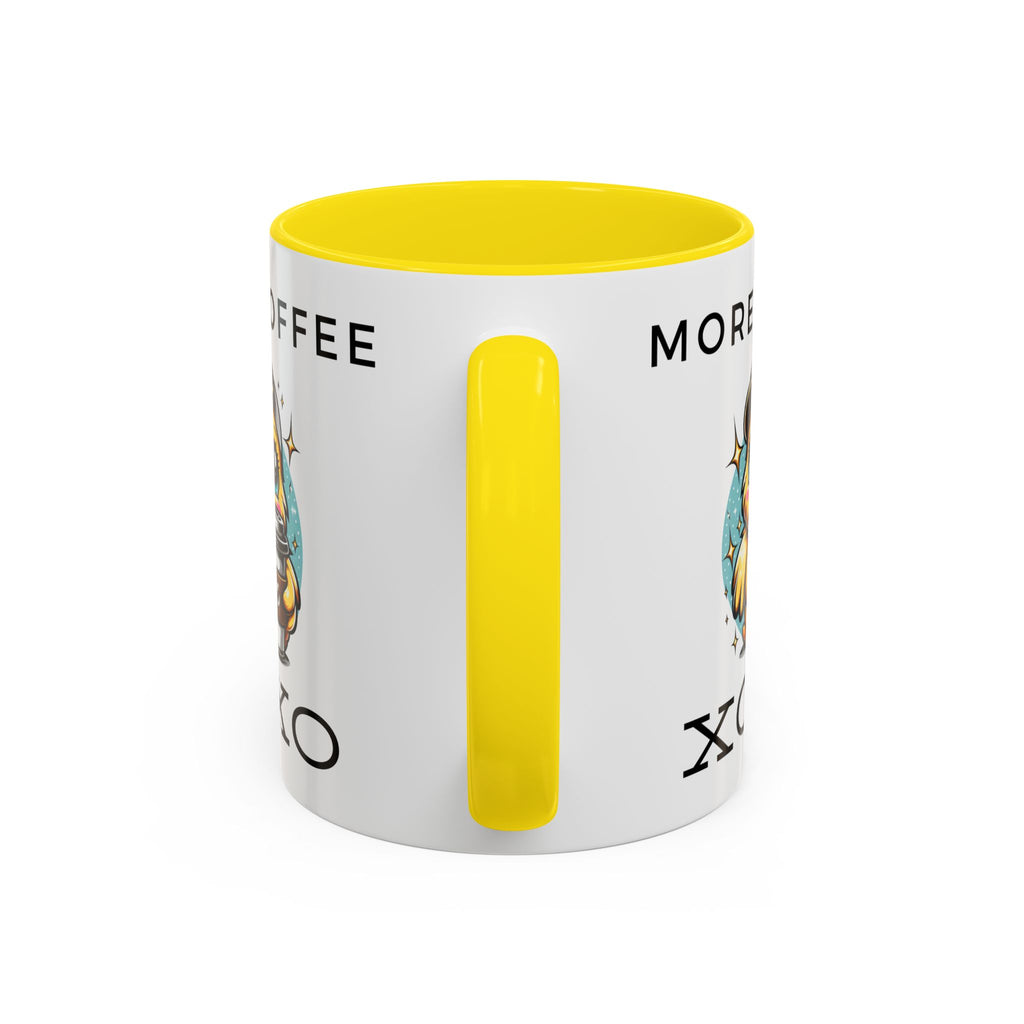 Charming Coffee Mug, Cute Mug with Chick Design, Perfect for Coffee Lovers, Gift for Friends, XOXO Decor