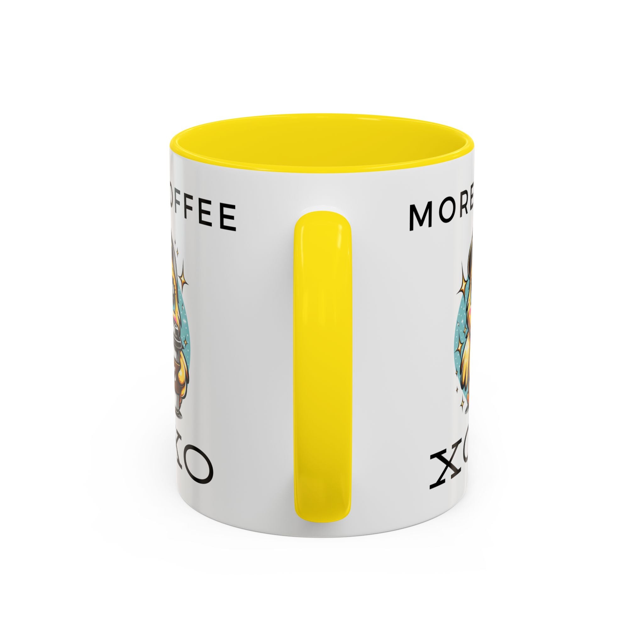 Charming Coffee Mug, Cute Mug with Chick Design, Perfect for Coffee Lovers, Gift for Friends, XOXO Decor