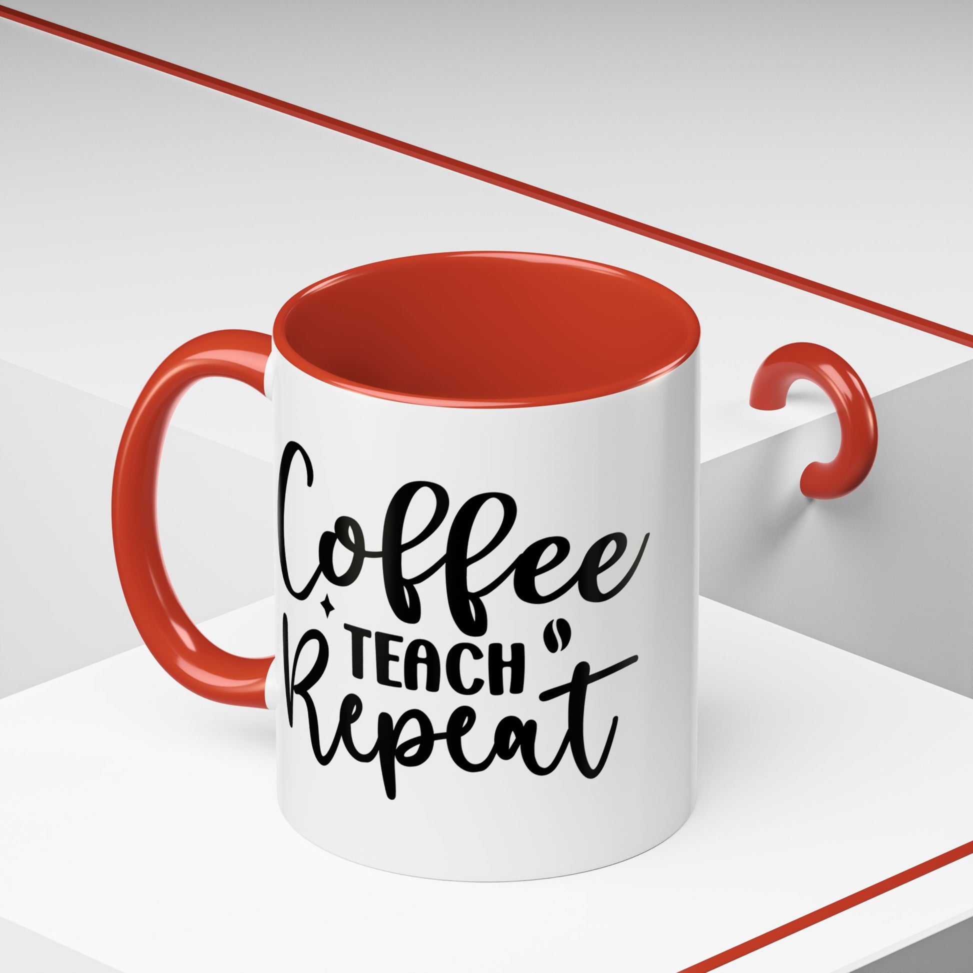 Coffee Teach Repeat Coffee Mug