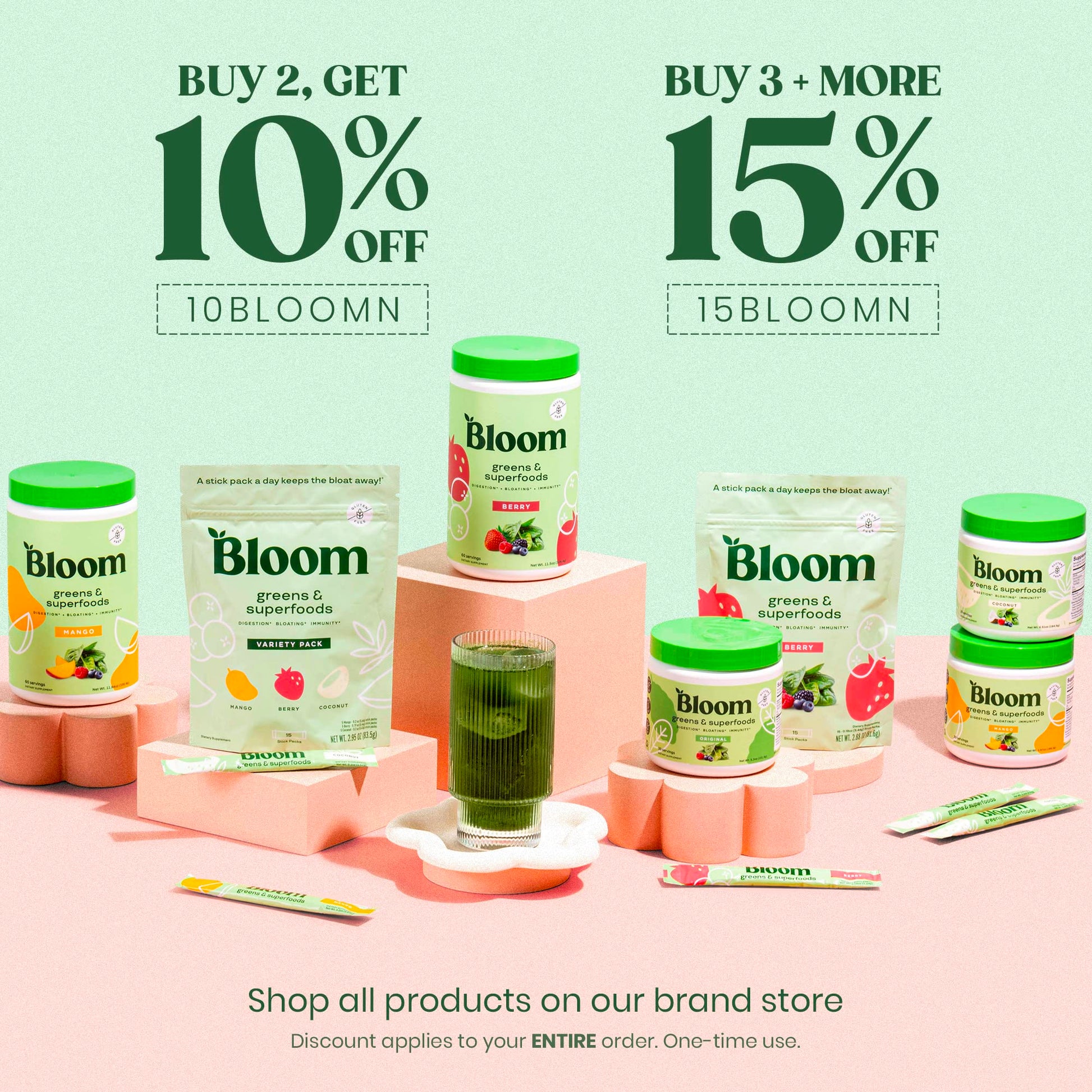 Bloom Nutrition Milk Frother, Hand Mixer, Electric, Handheld Drink Stirrer, Frothing Wand, Foam Maker for Coffee, Matcha, Protein, Greens, Stainless Steel, Battery Operated, Includes Whisk Stand