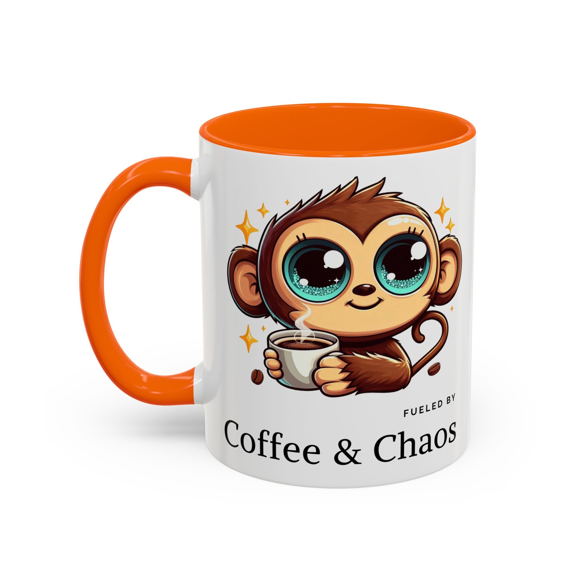 Whimsical Monkey Coffee Mug, Fun Gift for Coffee Lovers, Playful Kitchen Decor, Ideal for Birthdays, Christmas, Monkey Enthusiasts, [...]