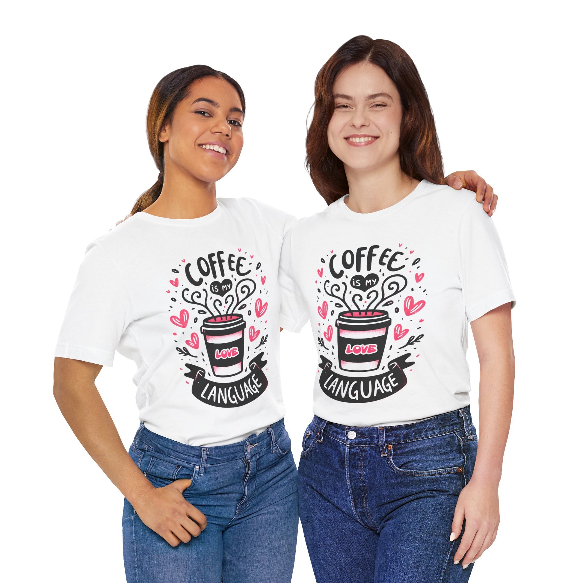 Coffee is my Love Language T-Shirt, Coffee Lovers T-Shirt, Unisex Coffee Lovers T-Shirt