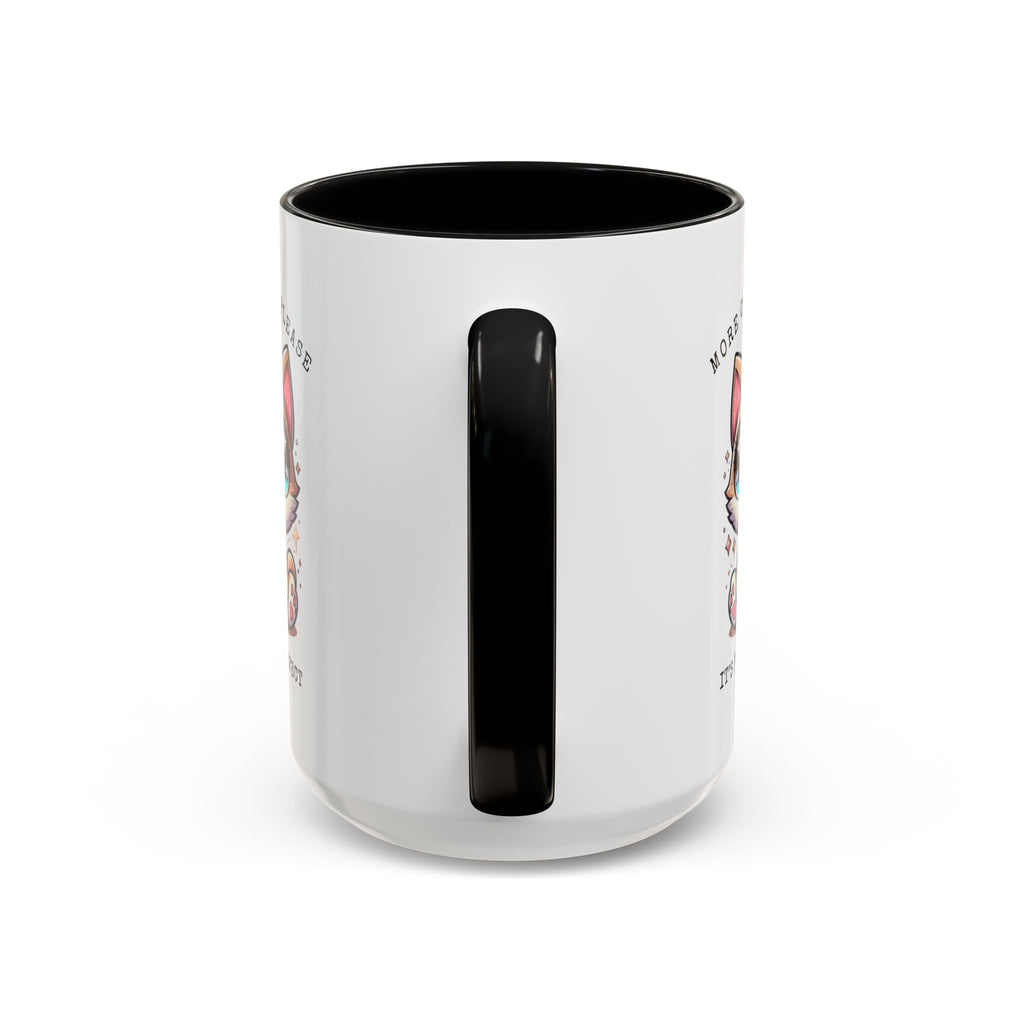 Cute Cat Coffee Mug - More Coffee Please, Adorable Gift for Cat Lovers, Fun Kitchen Decor, Perfect for Birthdays or Holidays