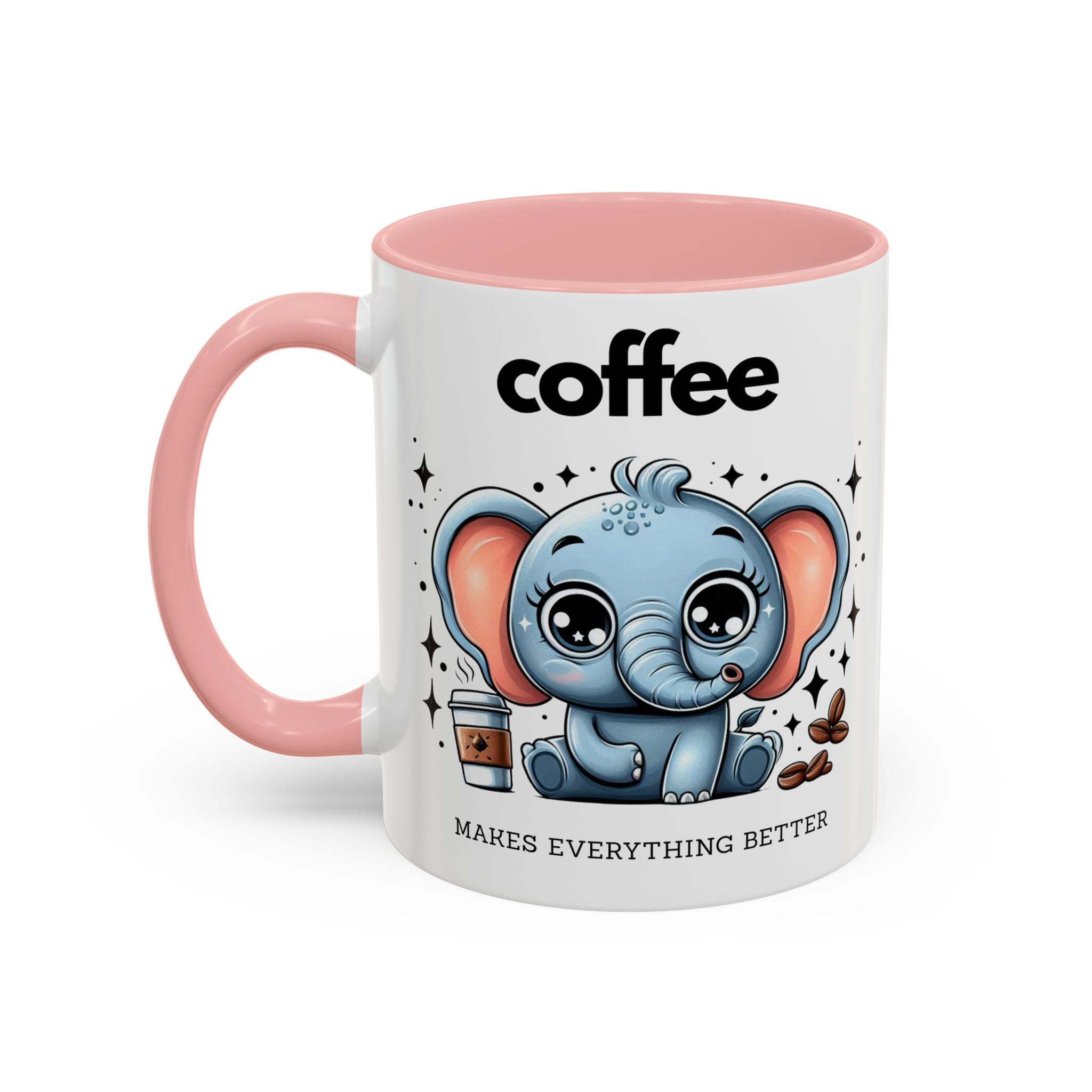 Adorable Elephant Coffee Mug | Cute Animal Gift | Perfect for Coffee Lovers | Mug for Home or Office | Birthday, Holiday Gift