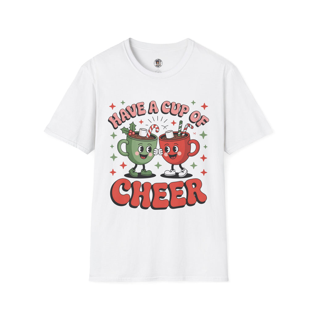 Holiday Cheer T-Shirt for Festive Vibes, Cozy Gifts, Fun Celebrations, Unisex Apparel, Winter Outfits, Christmas Parties