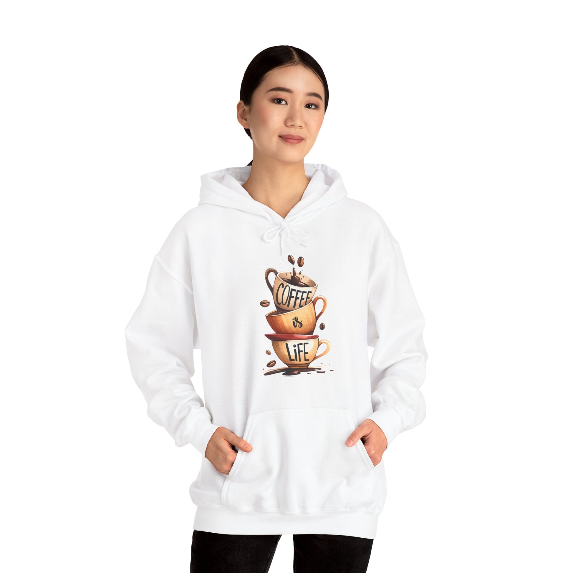 Coffee is my Life Unisex Hoodie for Coffee Lovers