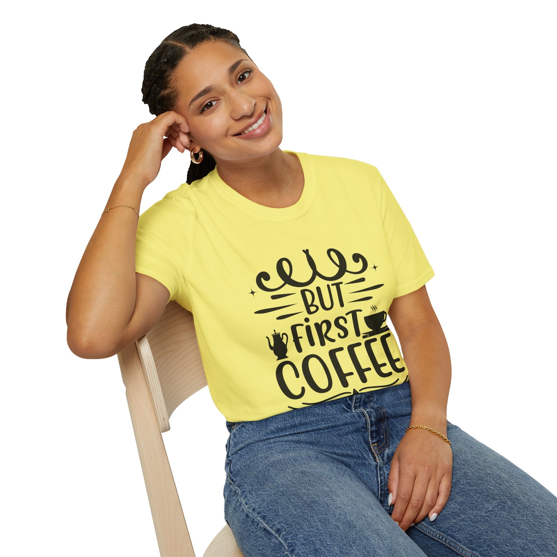 But First Coffee T-Shirt for Coffee Lovers