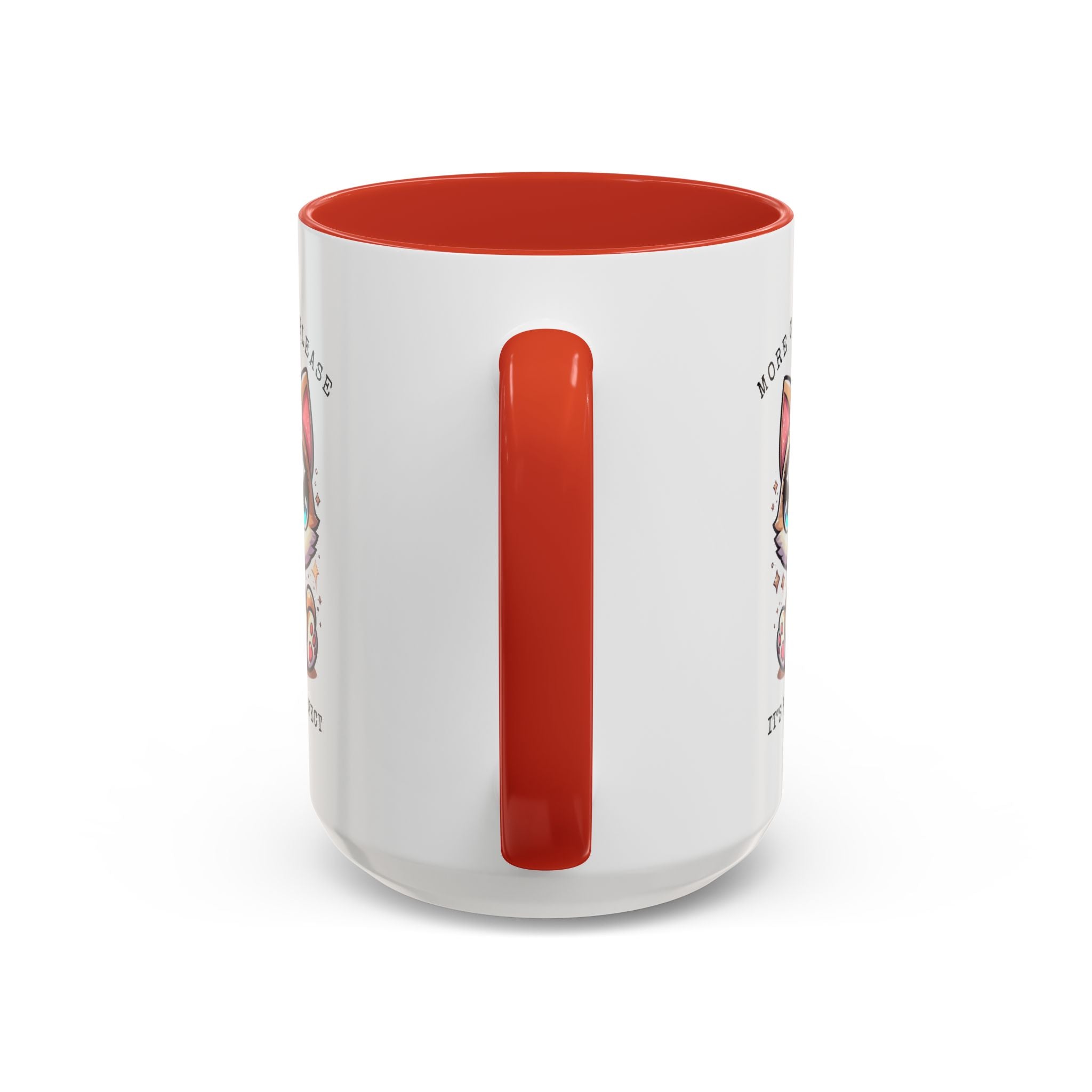 Cute Cat Coffee Mug - More Coffee Please, Adorable Gift for Cat Lovers, Fun Kitchen Decor, Perfect for Birthdays or Holidays