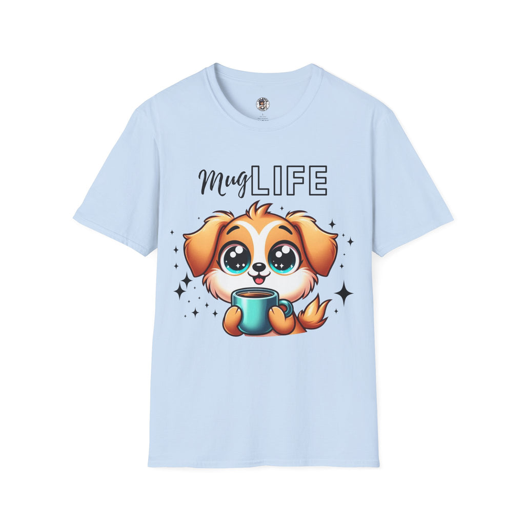Mug Life Cute Puppy Unisex Softstyle T-Shirt
