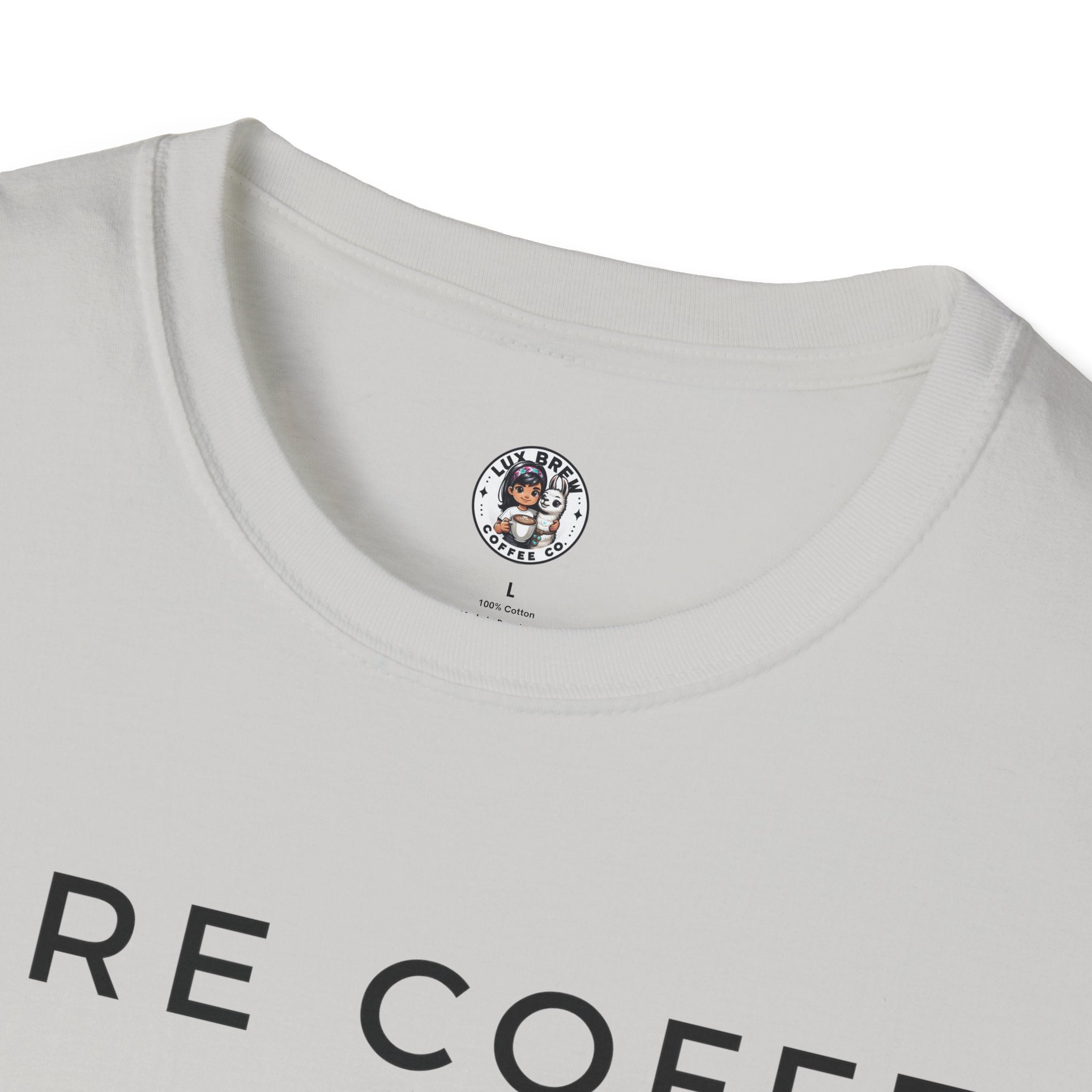More Coffee XOXO Cute Chick Unisex Softstyle T-Shirt