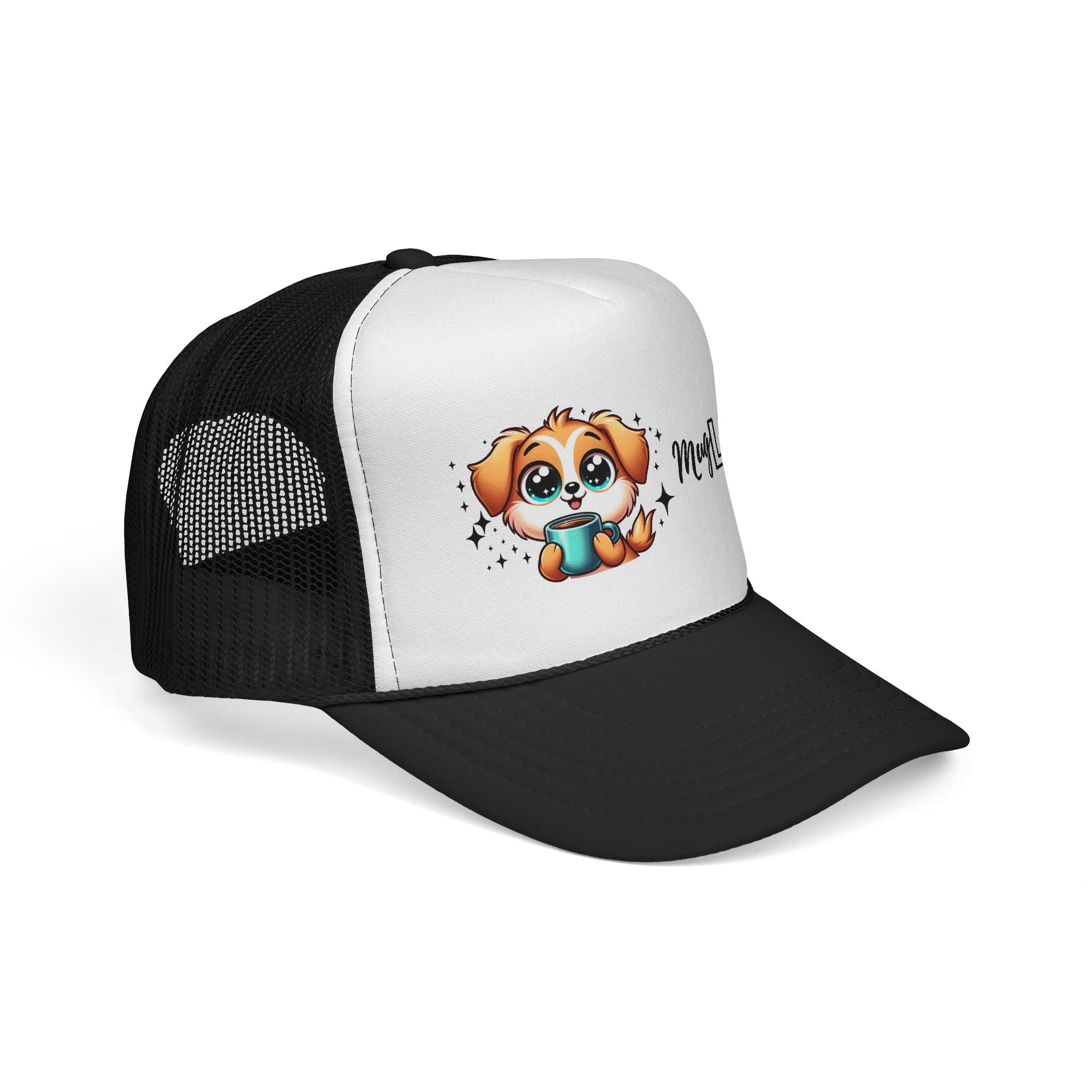 Cute Dog Lover Trucker Cap, Pet Hat for Dog Owners, Gift for Animal Lovers, Casual Outdoor Apparel, Dog-Themed Cap