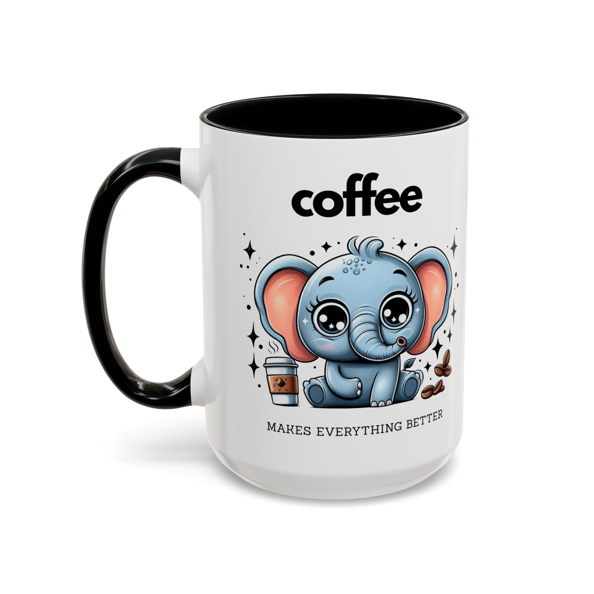 Adorable Elephant Coffee Mug | Cute Animal Gift | Perfect for Coffee Lovers | Mug for Home or Office | Birthday, Holiday Gift