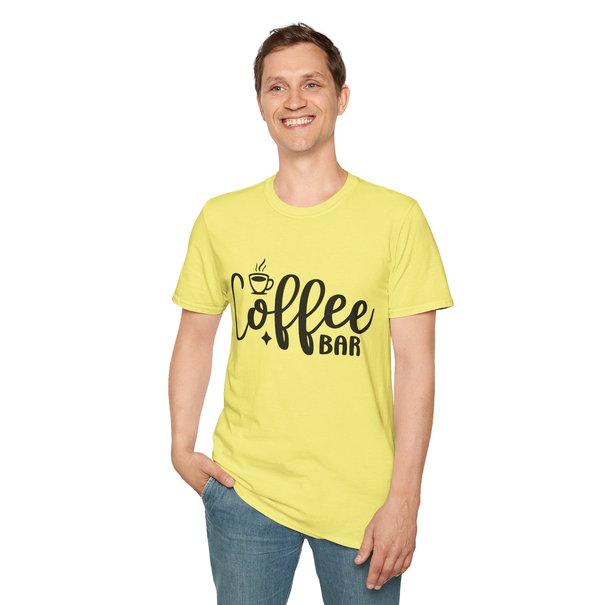 Coffee Bar Unisex T-Shirt, T-Shirt for Coffee Lovers